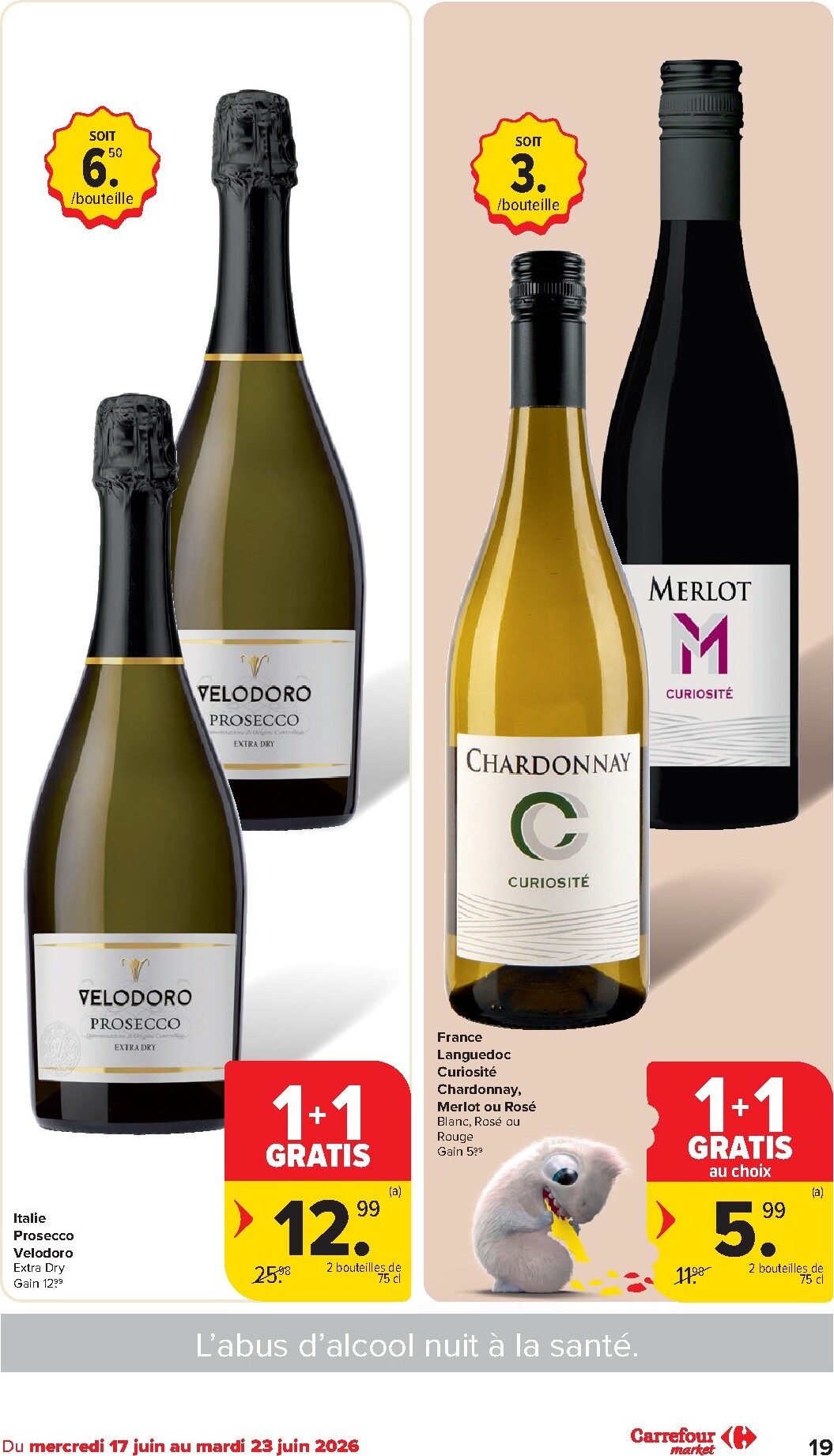 carrefour - Huidige Carrefour Market folder geldig van woensdag 17/06/2026 tot dinsdag 23/06/2026 - page: 19