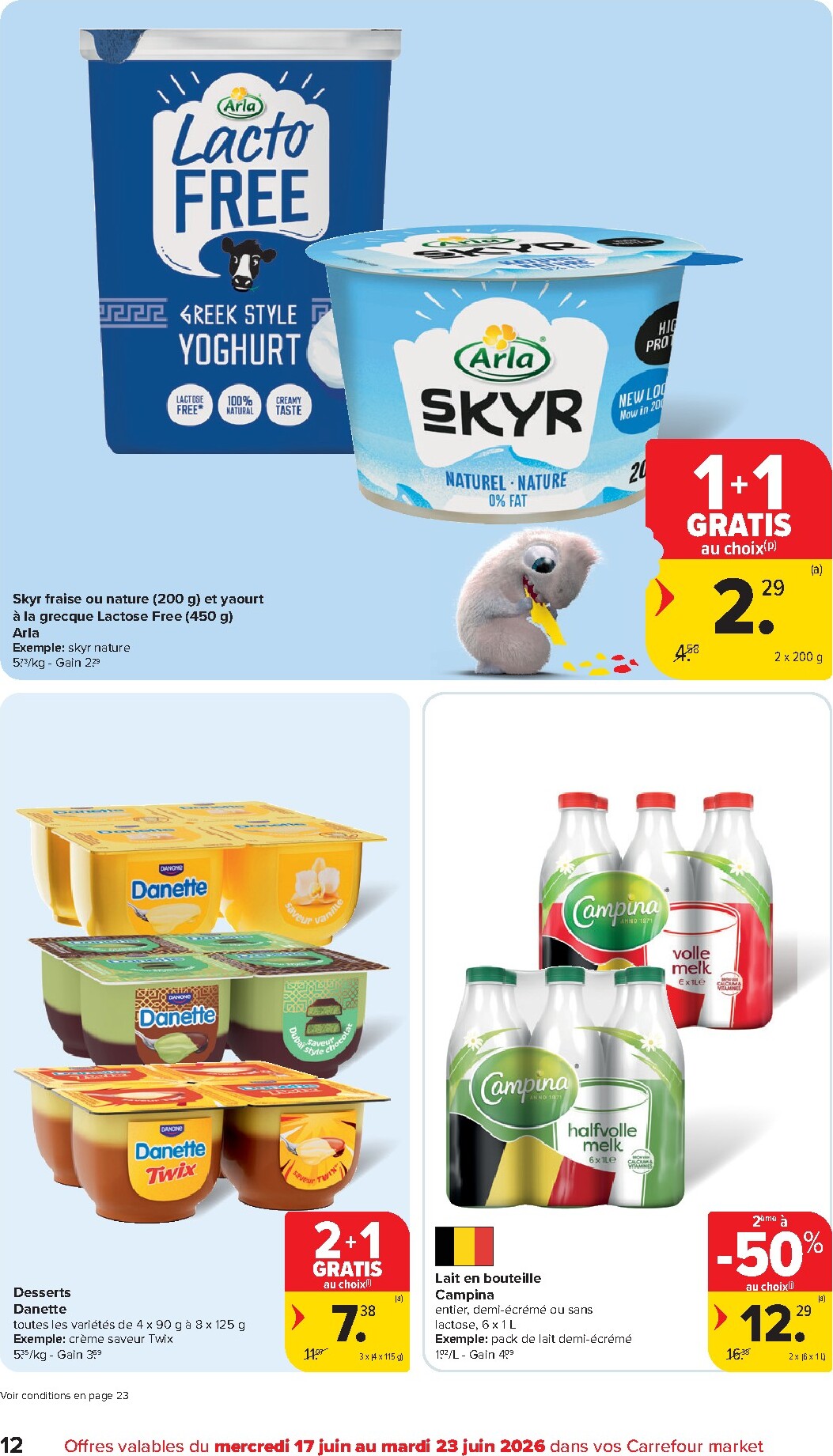 carrefour - Huidige Carrefour Market folder geldig van woensdag 17/06/2026 tot dinsdag 23/06/2026 - page: 12