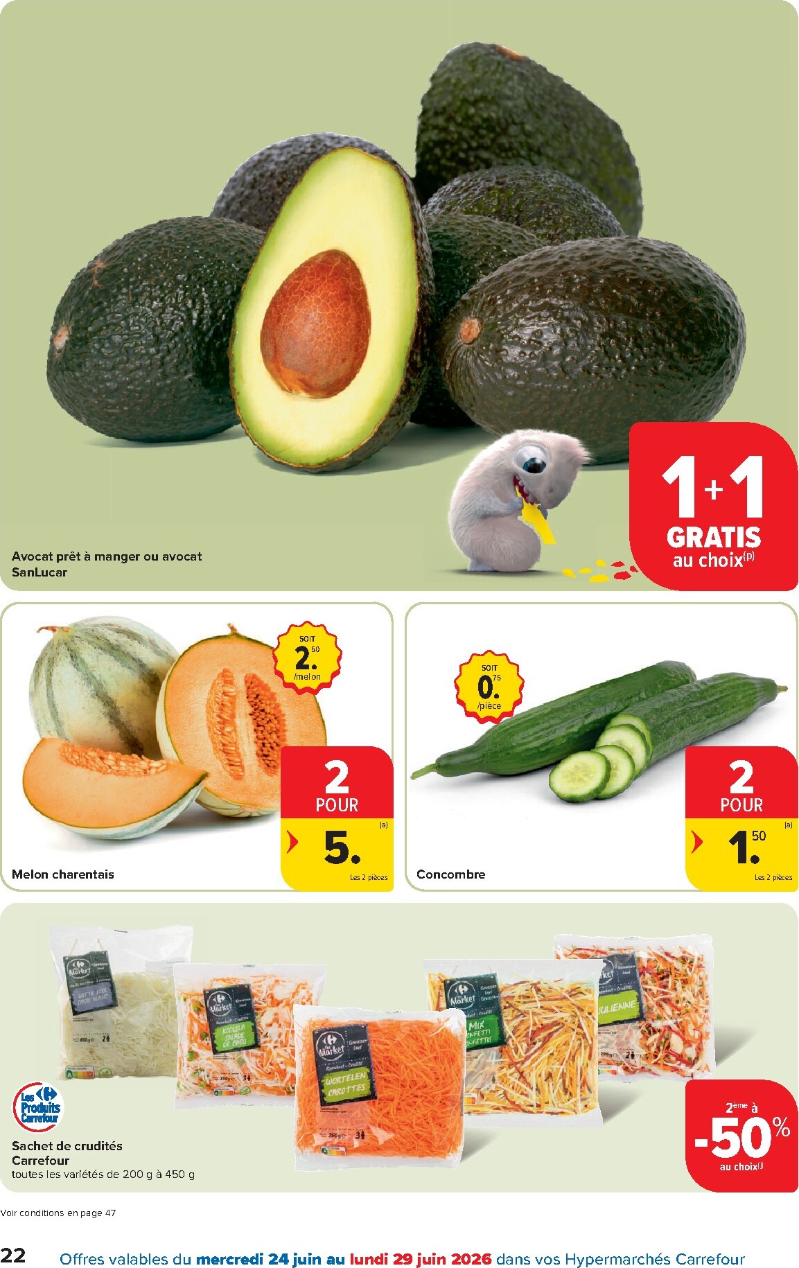 carrefour - Carrefour Hypermarchés folder voor volgende week van woensdag 24/06/2026 tot maandag 06/07/2026 - page: 22