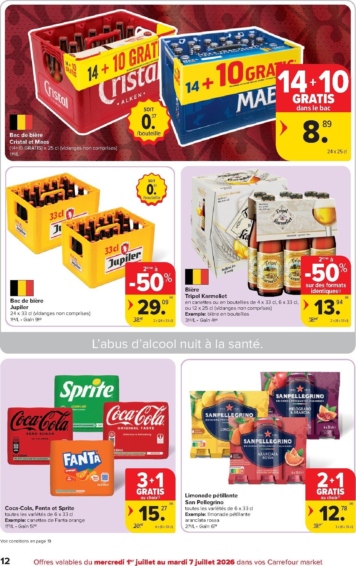 carrefour - Carrefour Market folder voor volgende week van woensdag 01/07/2026 tot dinsdag 07/07/2026 - page: 12