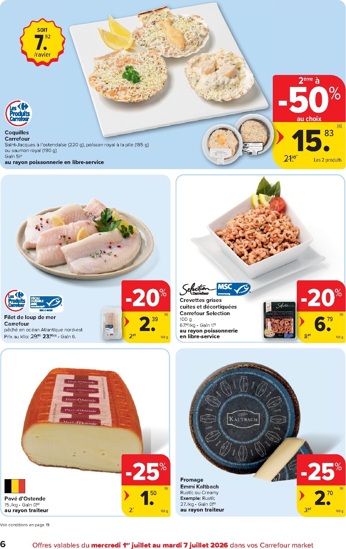 carrefour - Carrefour Market folder voor volgende week van woensdag 01/07/2026 tot dinsdag 07/07/2026 - page: 6