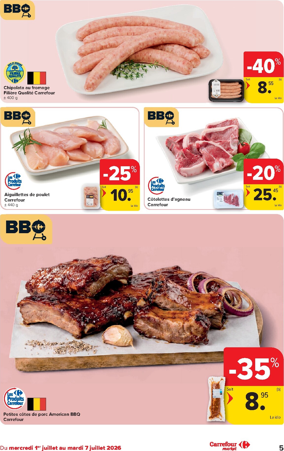 carrefour - Carrefour Market folder voor volgende week van woensdag 01/07/2026 tot dinsdag 07/07/2026 - page: 5