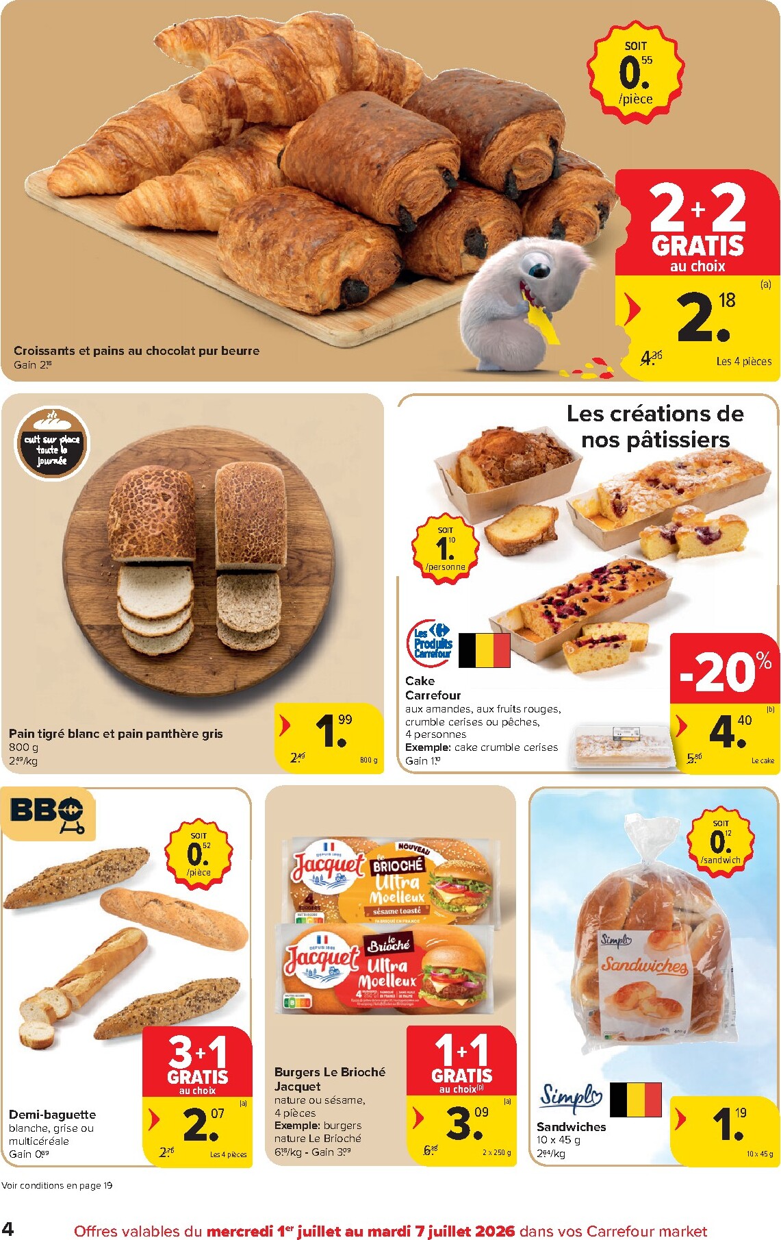 carrefour - Carrefour Market folder voor volgende week van woensdag 01/07/2026 tot dinsdag 07/07/2026 - page: 4
