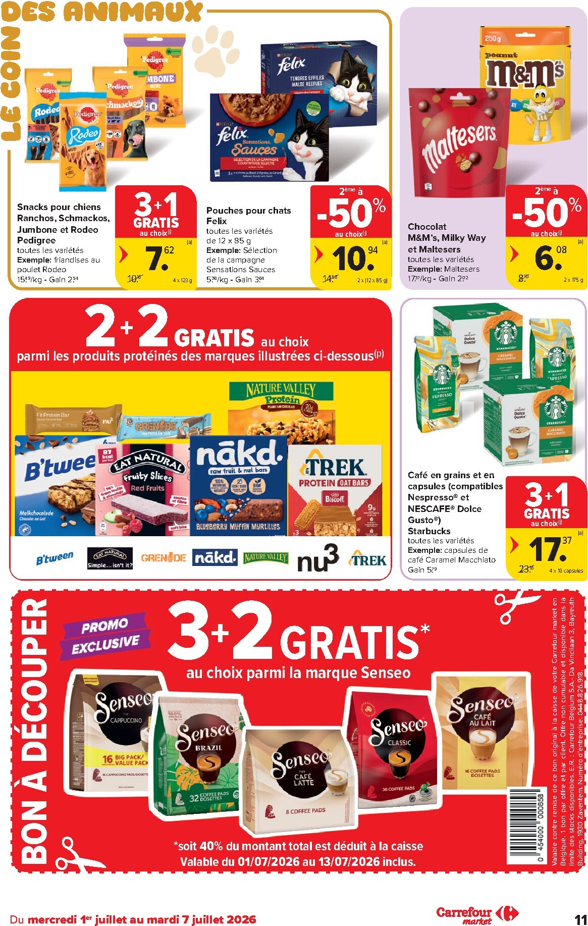 carrefour - Carrefour Market folder voor volgende week van woensdag 01/07/2026 tot dinsdag 07/07/2026 - page: 11