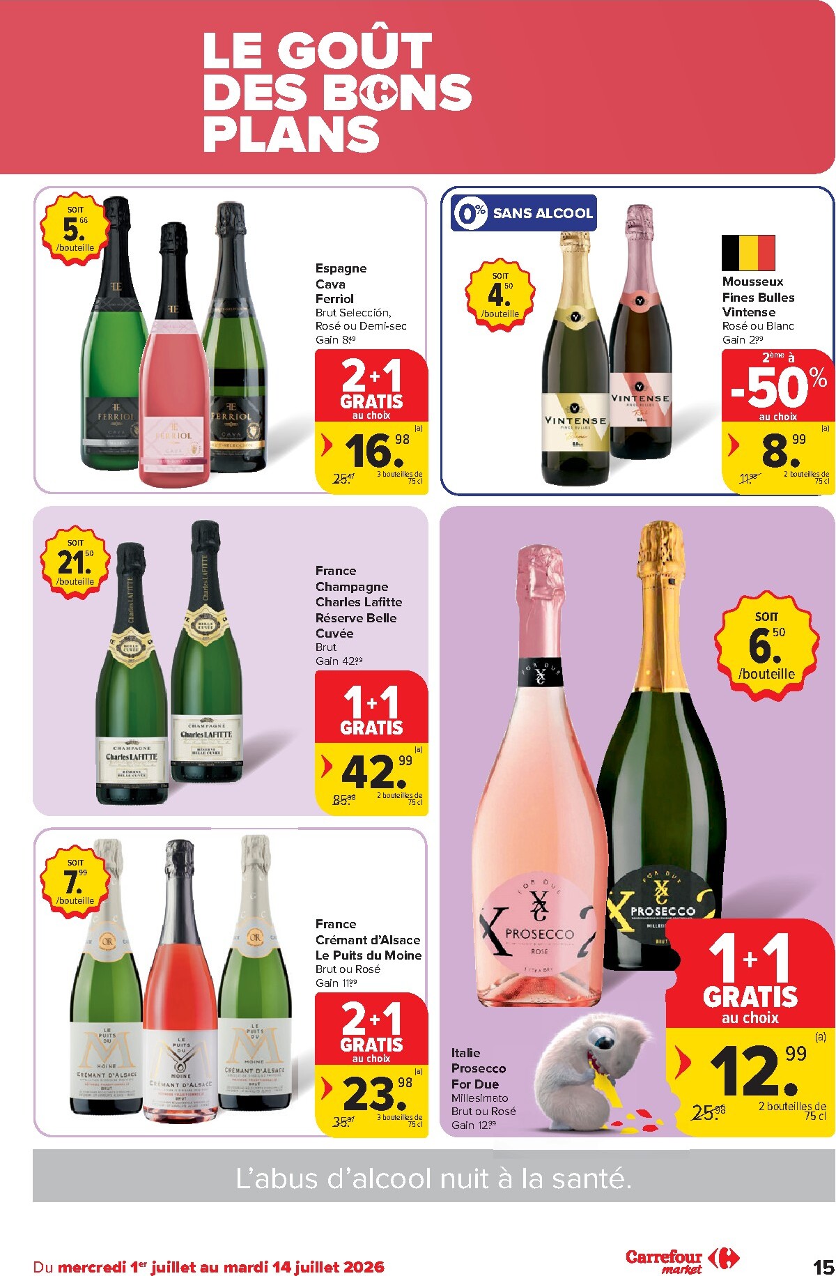 carrefour - Carrefour Market folder voor volgende week van woensdag 01/07/2026 tot dinsdag 07/07/2026 - page: 15