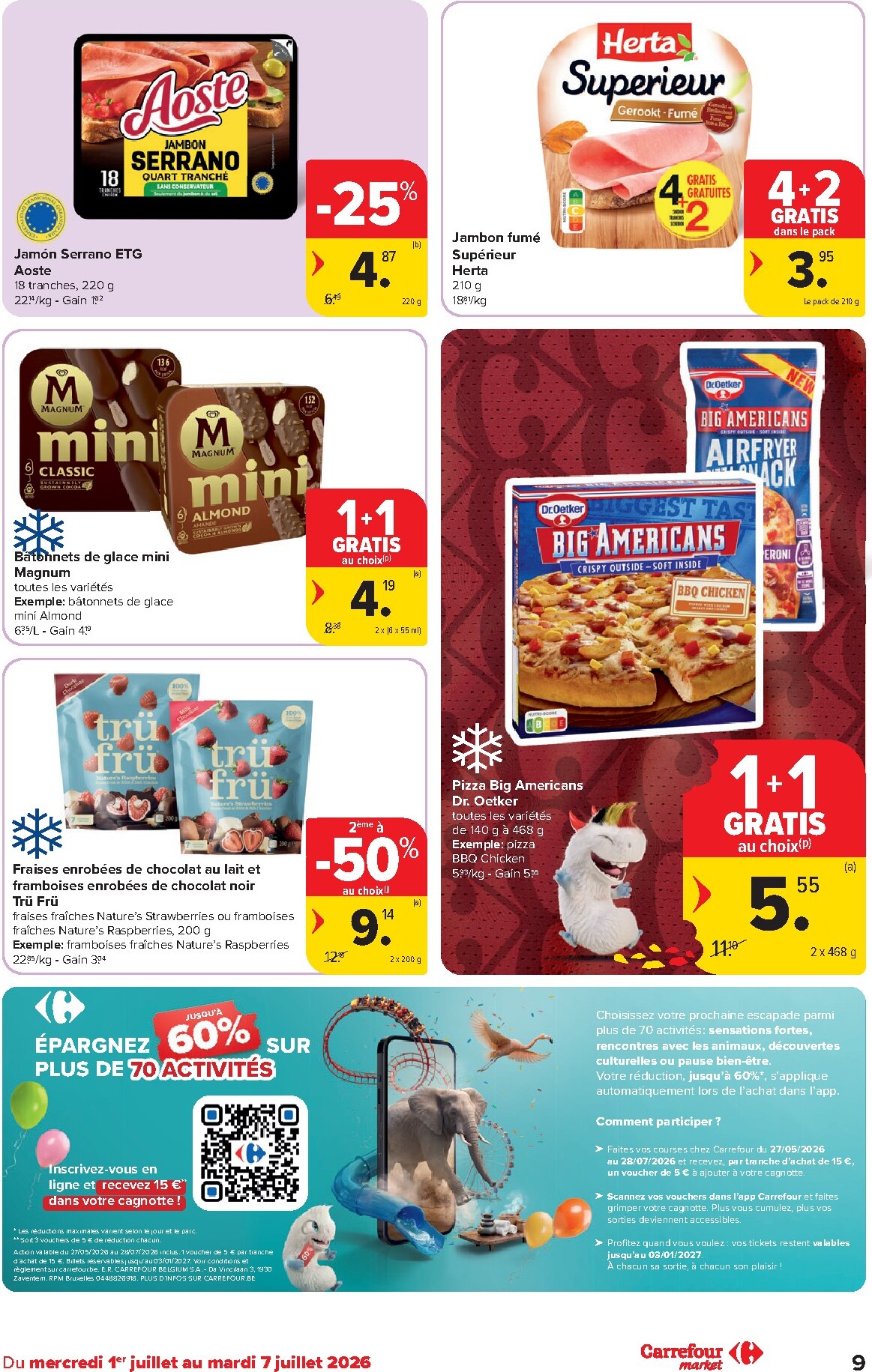 carrefour - Carrefour Market folder voor volgende week van woensdag 01/07/2026 tot dinsdag 07/07/2026 - page: 9