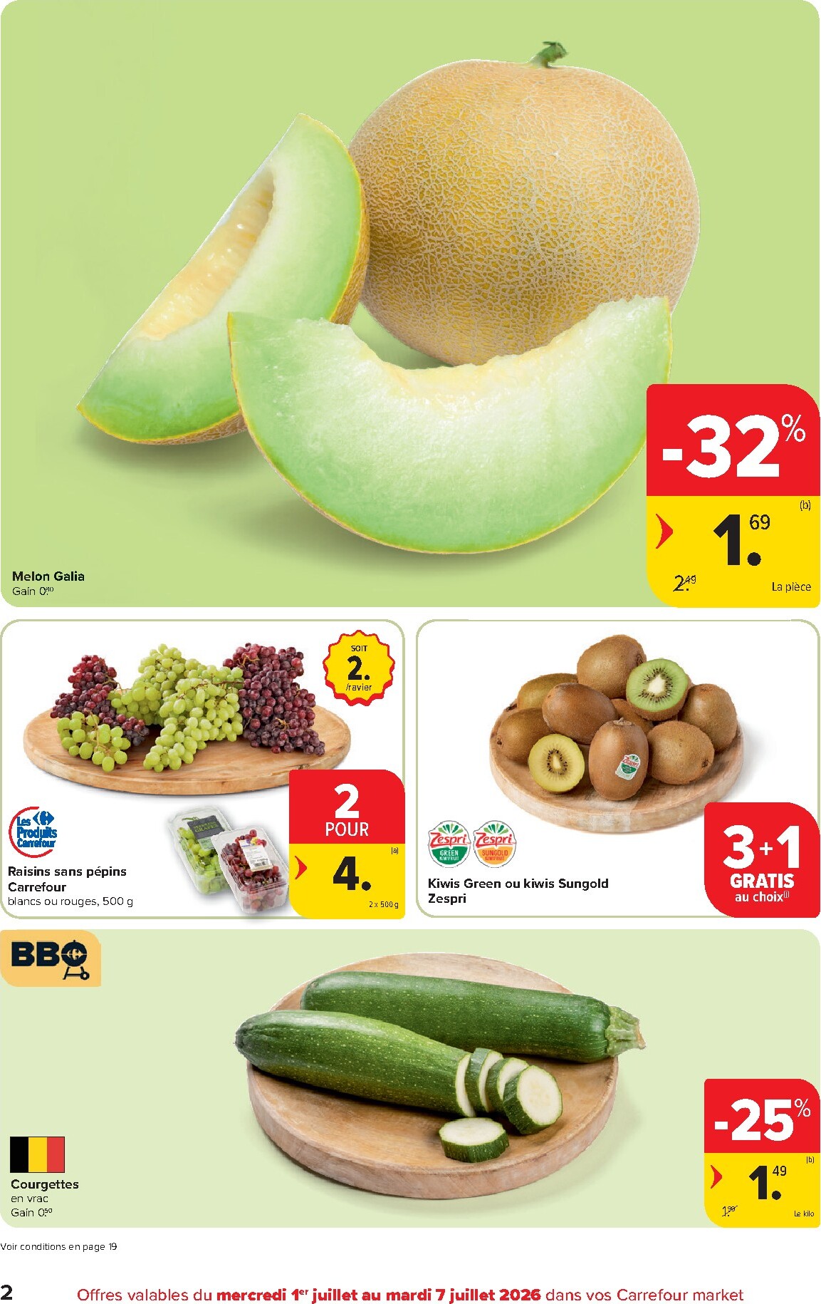 carrefour - Carrefour Market folder voor volgende week van woensdag 01/07/2026 tot dinsdag 07/07/2026 - page: 2
