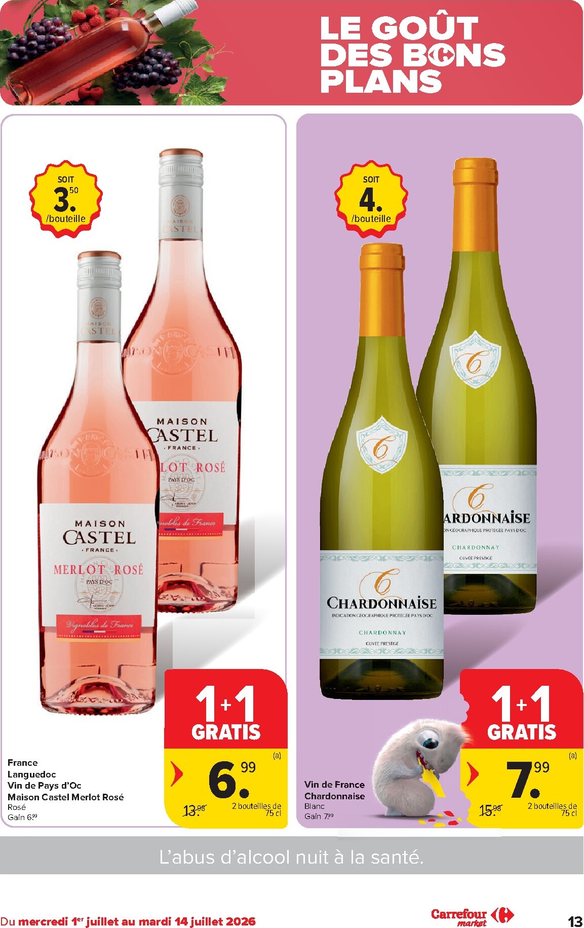 carrefour - Carrefour Market folder voor volgende week van woensdag 01/07/2026 tot dinsdag 07/07/2026 - page: 13