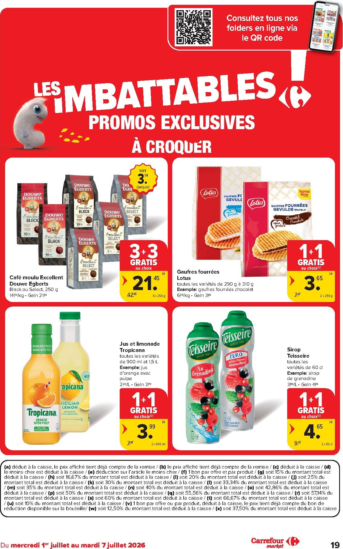 carrefour - Carrefour Market folder voor volgende week van woensdag 01/07/2026 tot dinsdag 07/07/2026 - page: 19