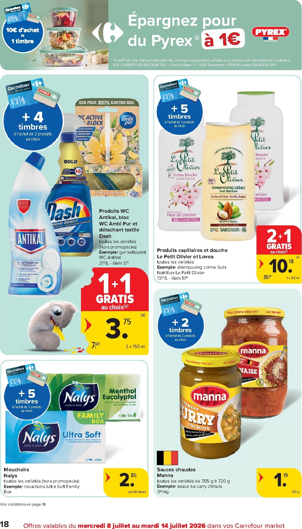 carrefour - Carrefour Market folder voor volgende week van woensdag 08/07/2026 tot dinsdag 14/07/2026 - page: 18