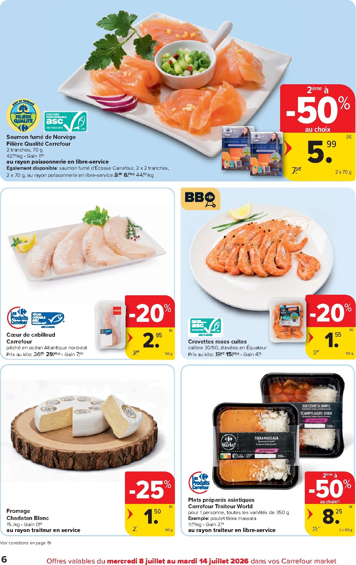 carrefour - Carrefour Market folder voor volgende week van woensdag 08/07/2026 tot dinsdag 14/07/2026 - page: 6