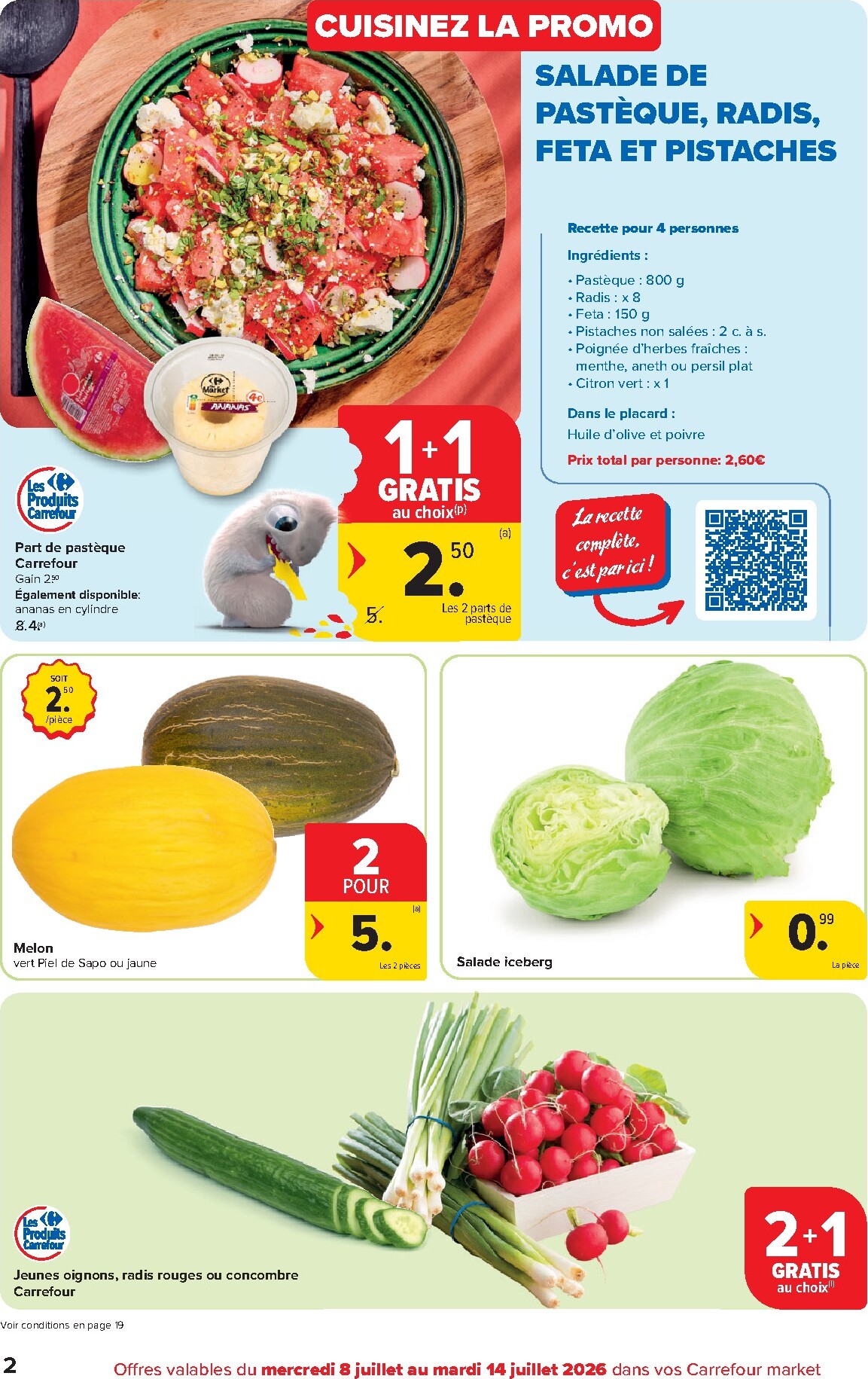 carrefour - Carrefour Market folder voor volgende week van woensdag 08/07/2026 tot dinsdag 14/07/2026 - page: 2