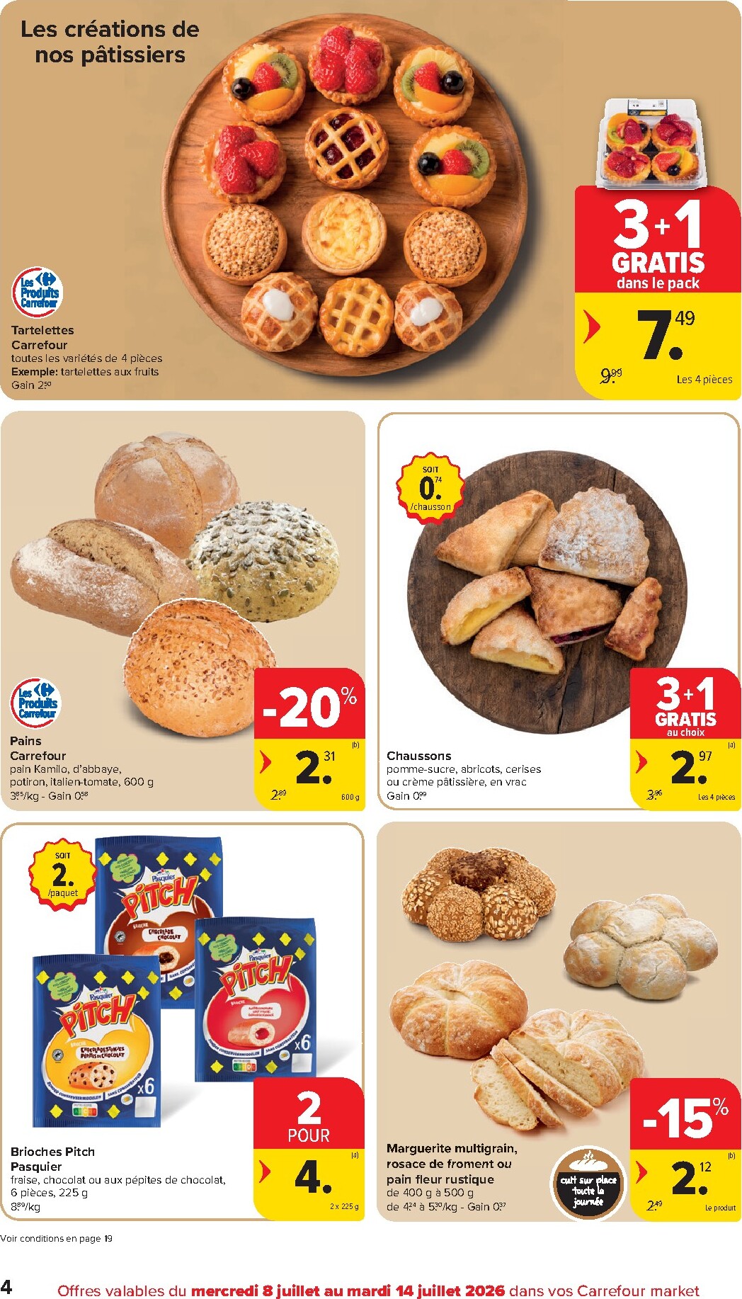 carrefour - Carrefour Market folder voor volgende week van woensdag 08/07/2026 tot dinsdag 14/07/2026 - page: 4