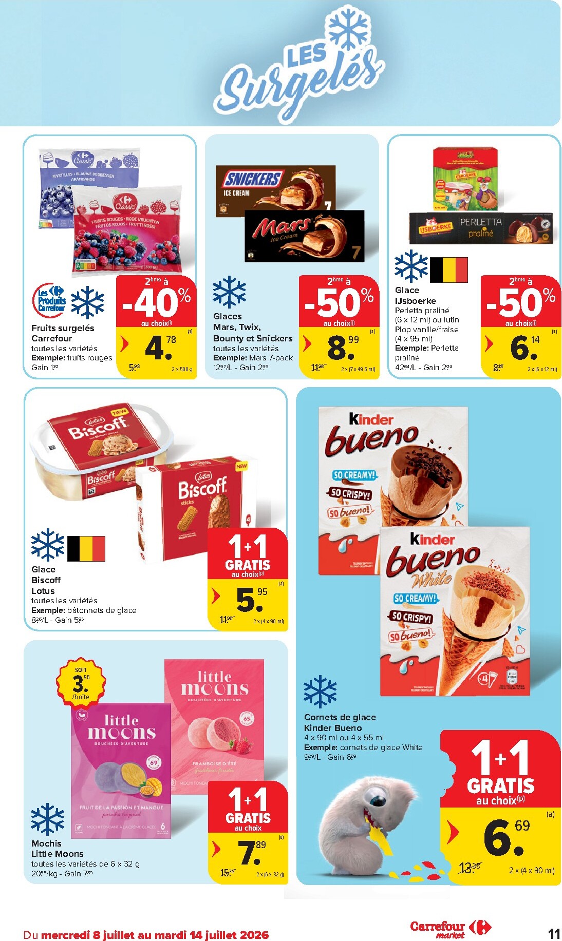 carrefour - Carrefour Market folder voor volgende week van woensdag 08/07/2026 tot dinsdag 14/07/2026 - page: 11