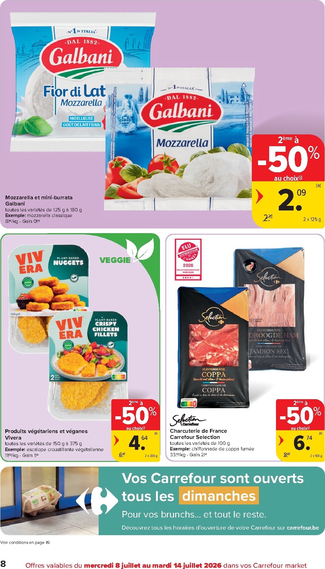 carrefour - Carrefour Market folder voor volgende week van woensdag 08/07/2026 tot dinsdag 14/07/2026 - page: 8
