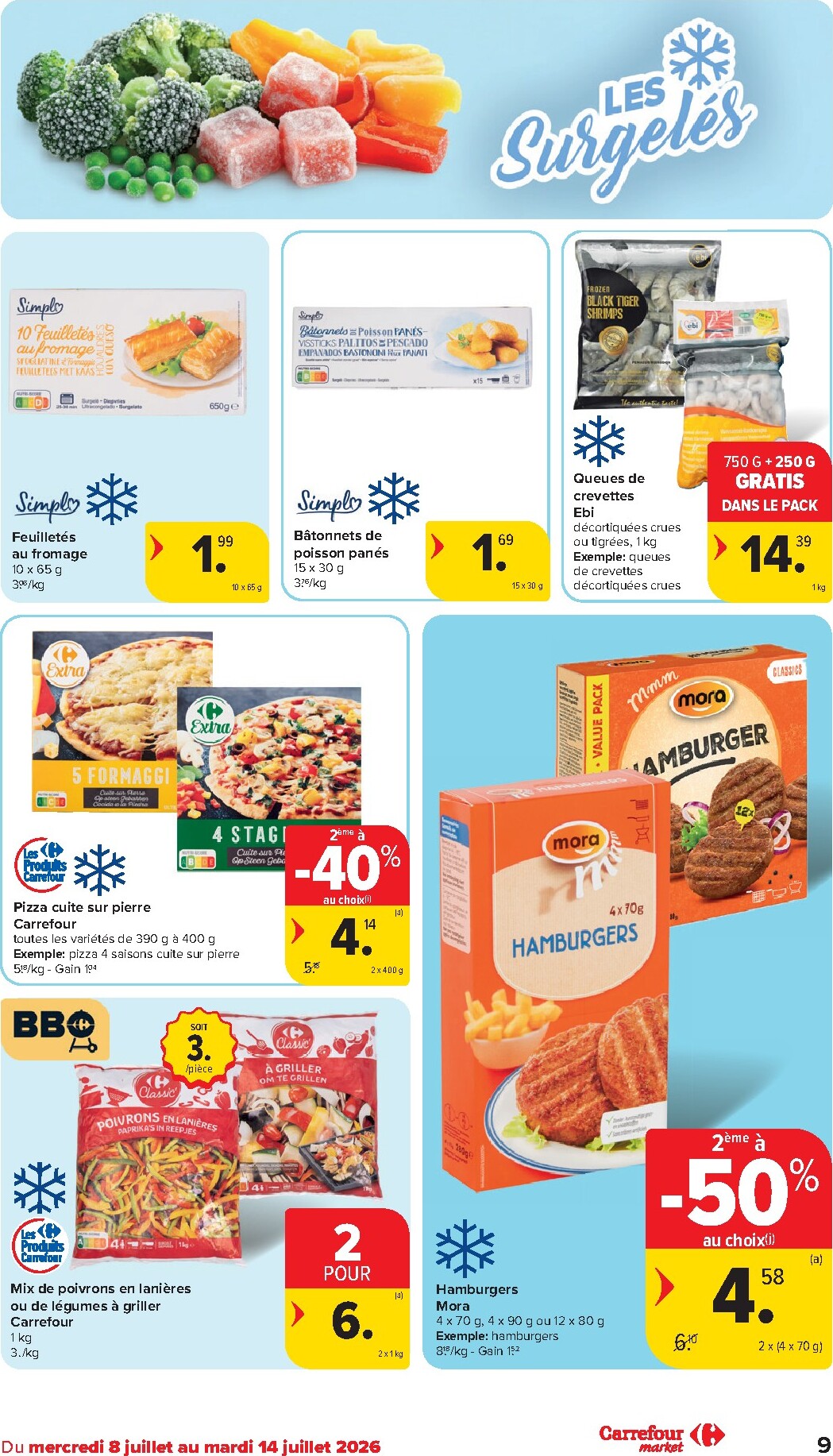 carrefour - Carrefour Market folder voor volgende week van woensdag 08/07/2026 tot dinsdag 14/07/2026 - page: 9