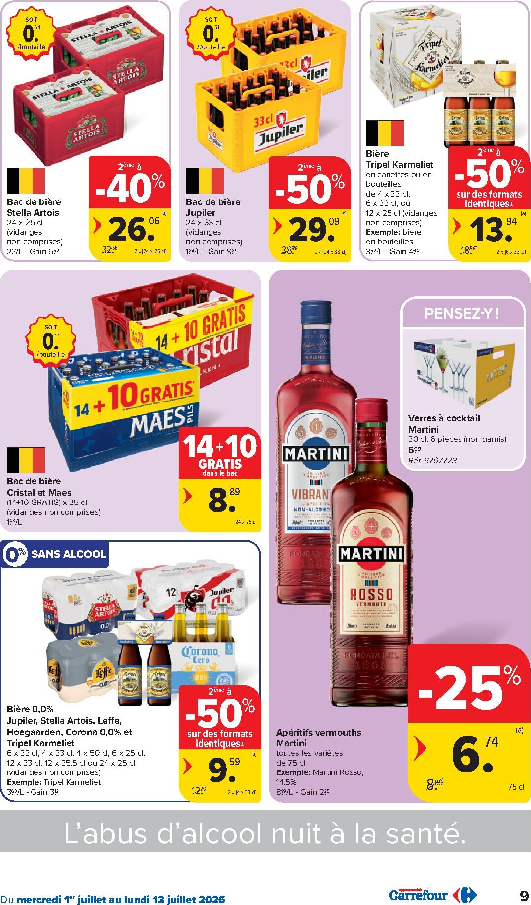 carrefour - Huidige Carrefour Hypermarchés folder geldig van woensdag 01/07/2026 tot maandag 13/07/2026 - page: 9