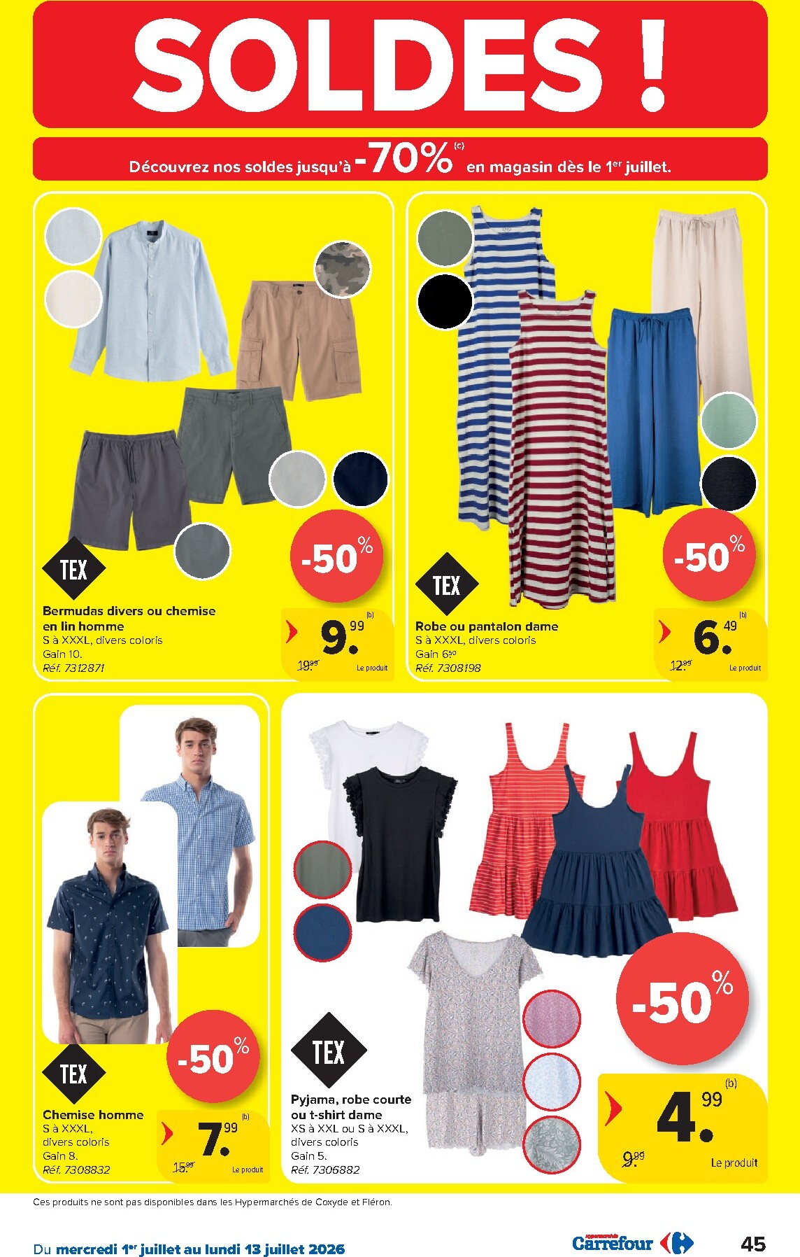 carrefour - Huidige Carrefour Hypermarchés folder geldig van woensdag 01/07/2026 tot maandag 13/07/2026 - page: 45