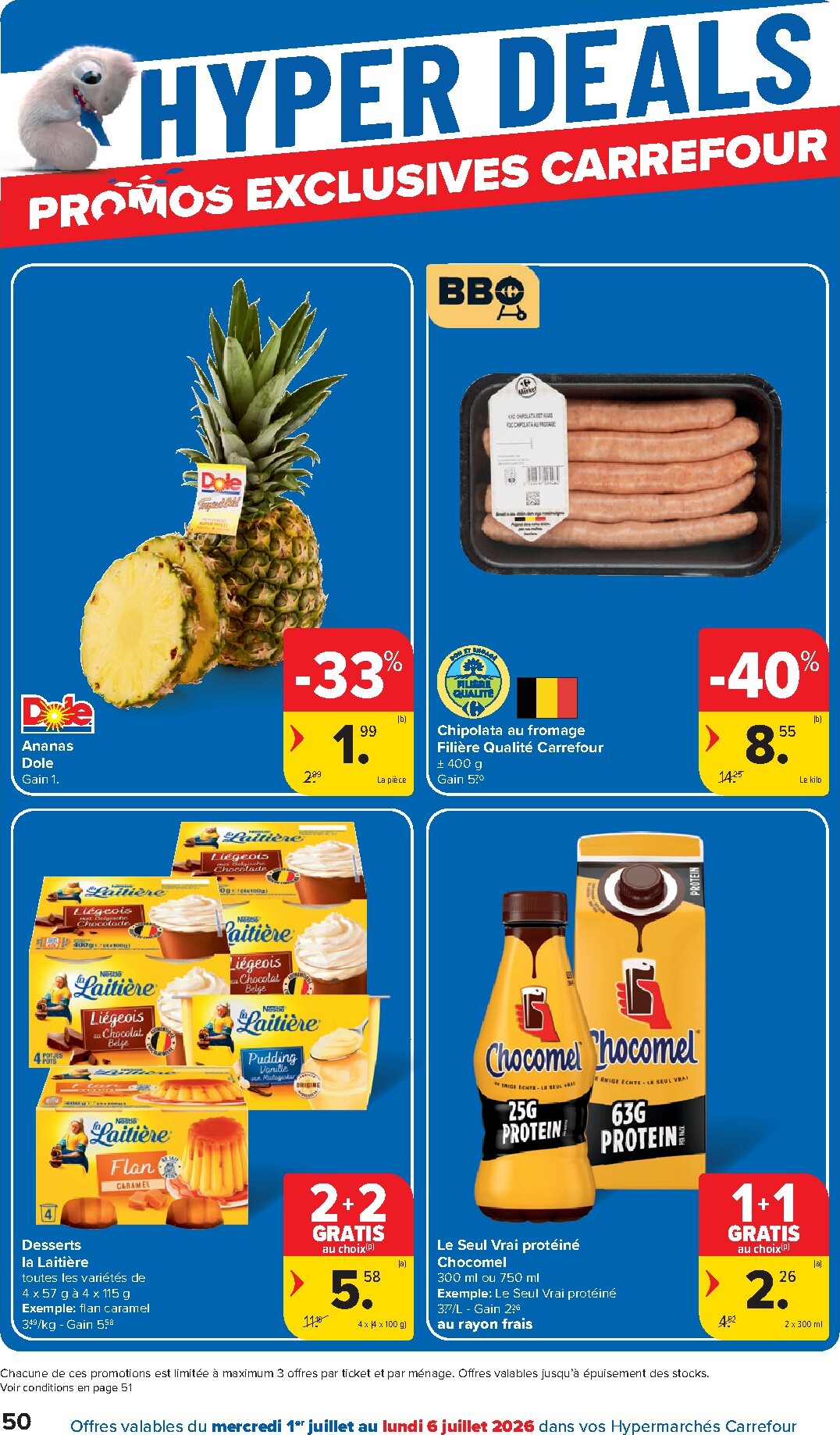 carrefour - Huidige Carrefour Hypermarchés folder geldig van woensdag 01/07/2026 tot maandag 13/07/2026 - page: 50