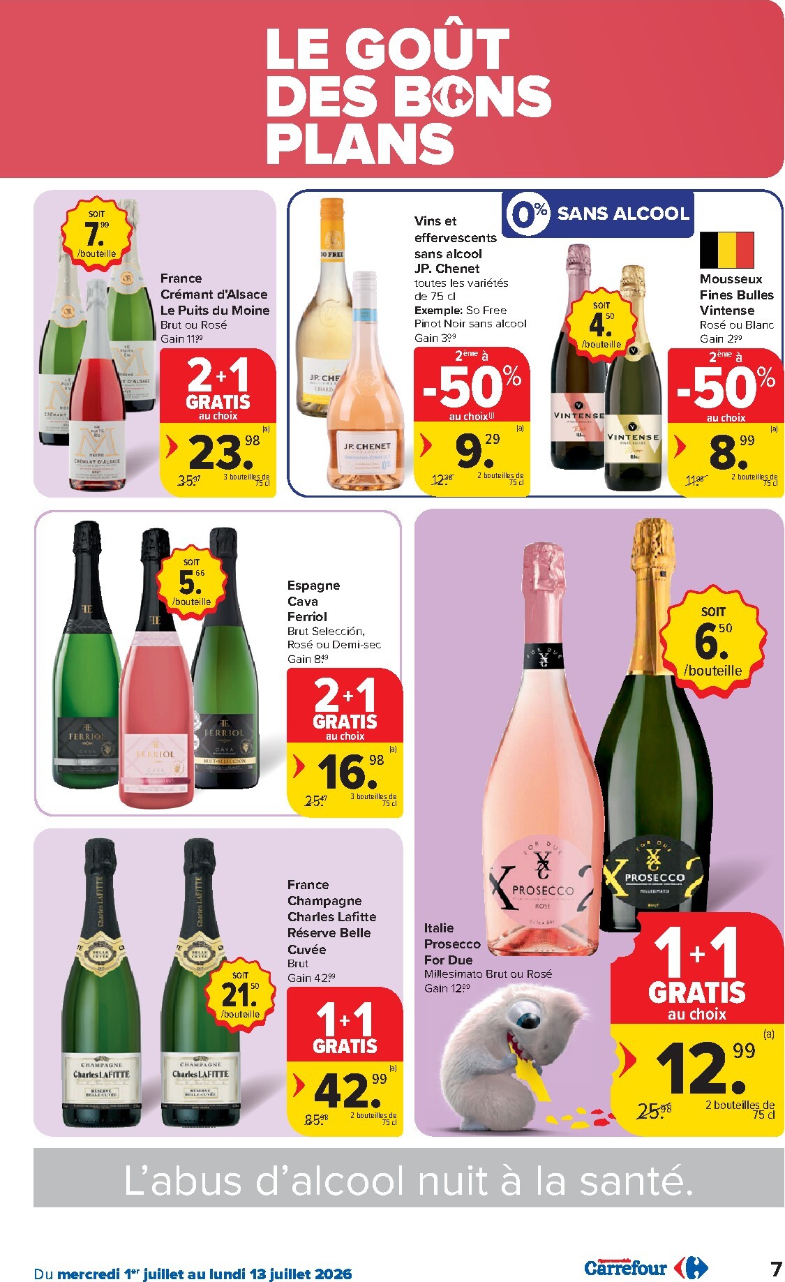 carrefour - Huidige Carrefour Hypermarchés folder geldig van woensdag 01/07/2026 tot maandag 13/07/2026 - page: 7
