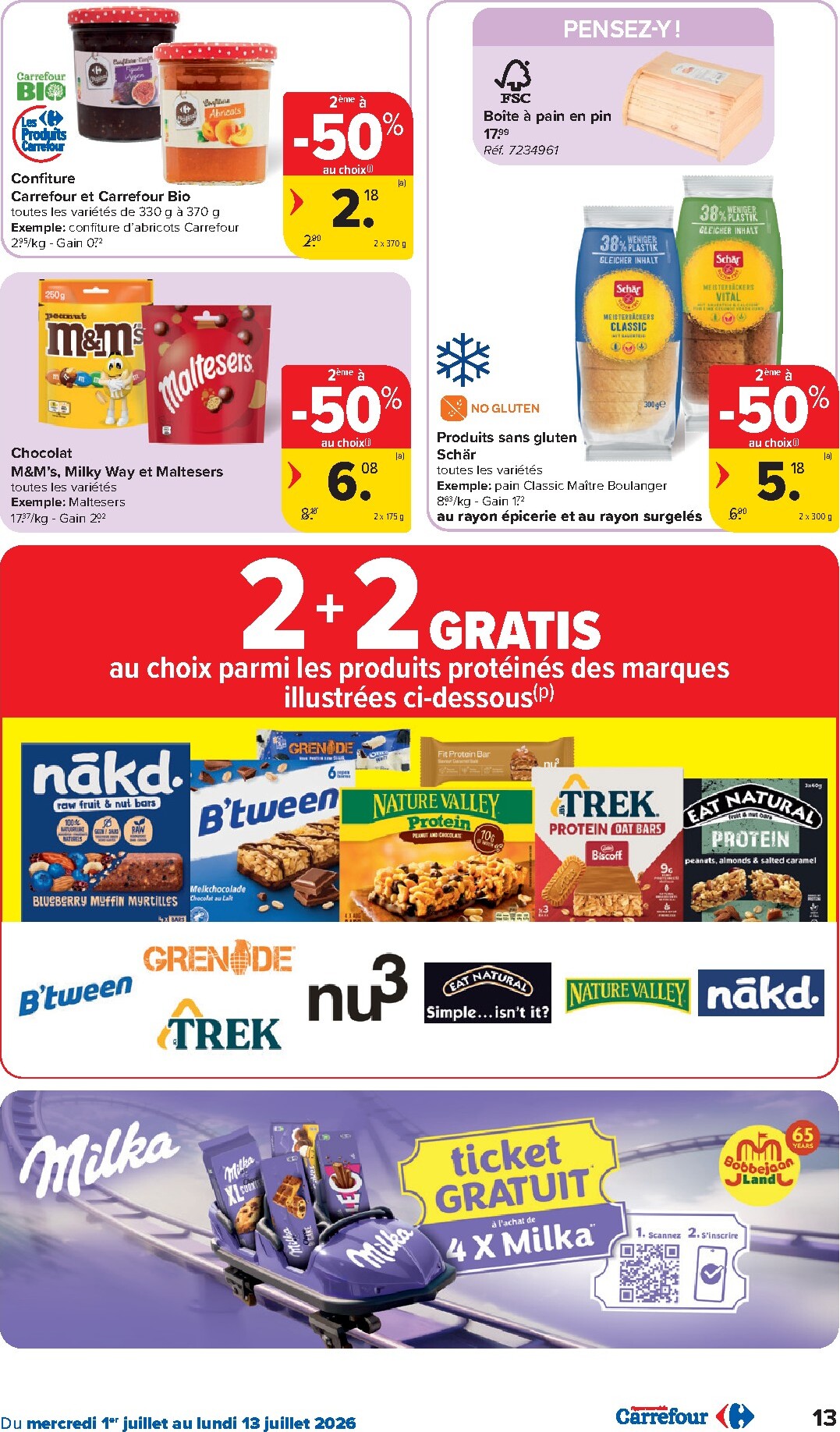carrefour - Huidige Carrefour Hypermarchés folder geldig van woensdag 01/07/2026 tot maandag 13/07/2026 - page: 13