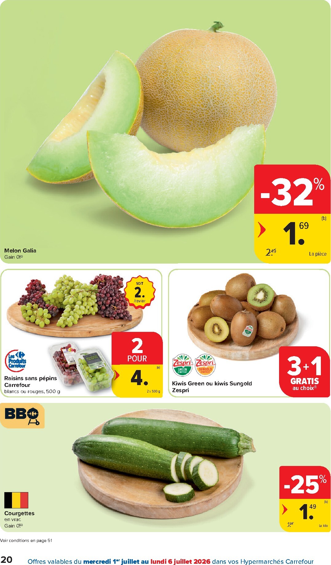 carrefour - Huidige Carrefour Hypermarchés folder geldig van woensdag 01/07/2026 tot maandag 13/07/2026 - page: 20