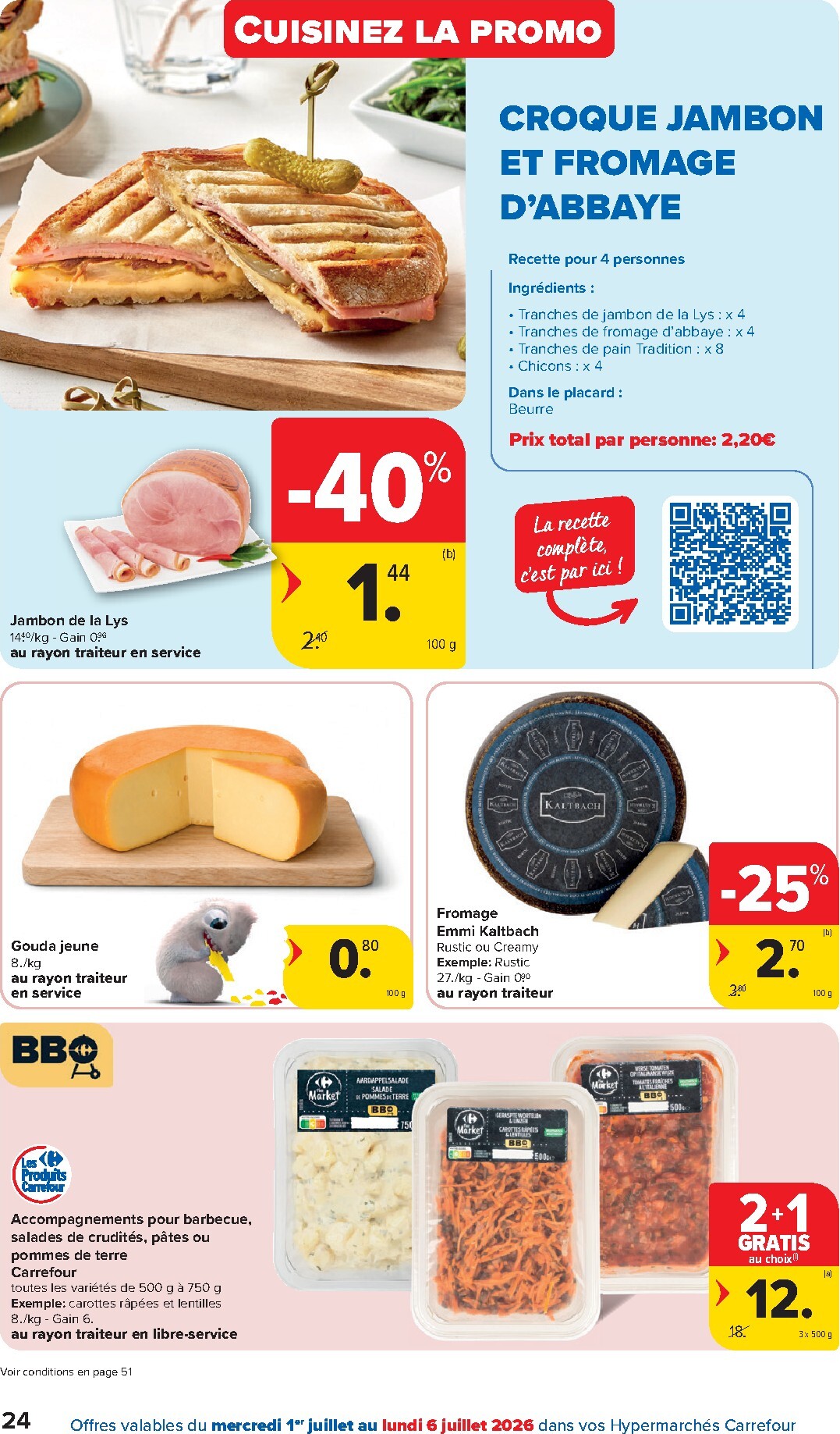 carrefour - Huidige Carrefour Hypermarchés folder geldig van woensdag 01/07/2026 tot maandag 13/07/2026 - page: 24
