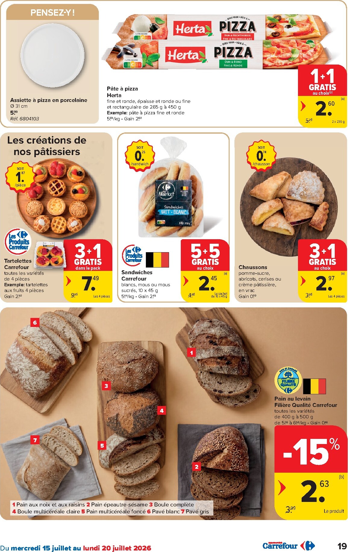carrefour - Carrefour Hypermarchés folder voor volgende week van woensdag 15/07/2026 tot maandag 27/07/2026 - page: 19