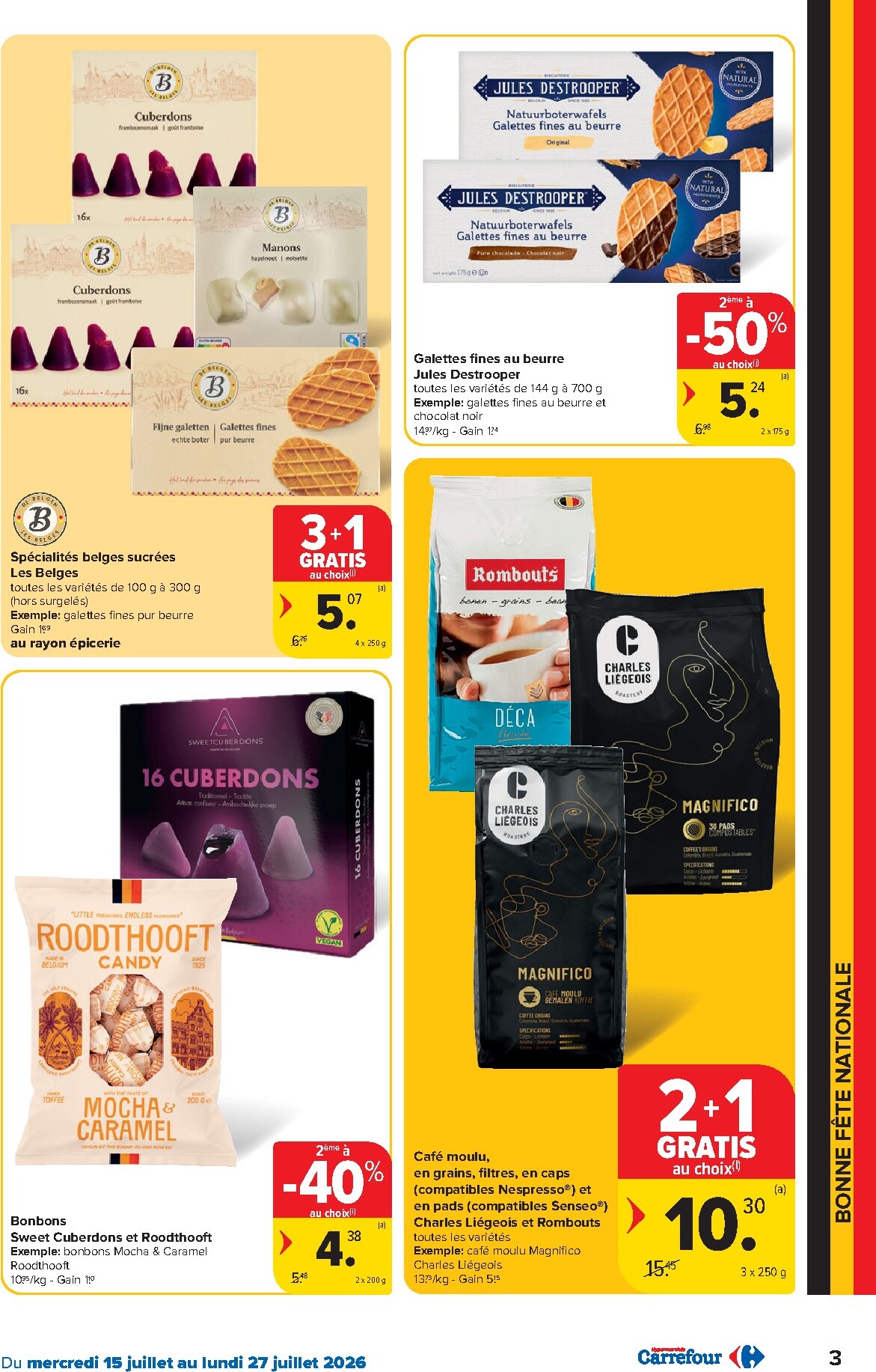 carrefour - Carrefour Hypermarchés folder voor volgende week van woensdag 15/07/2026 tot maandag 27/07/2026 - page: 3