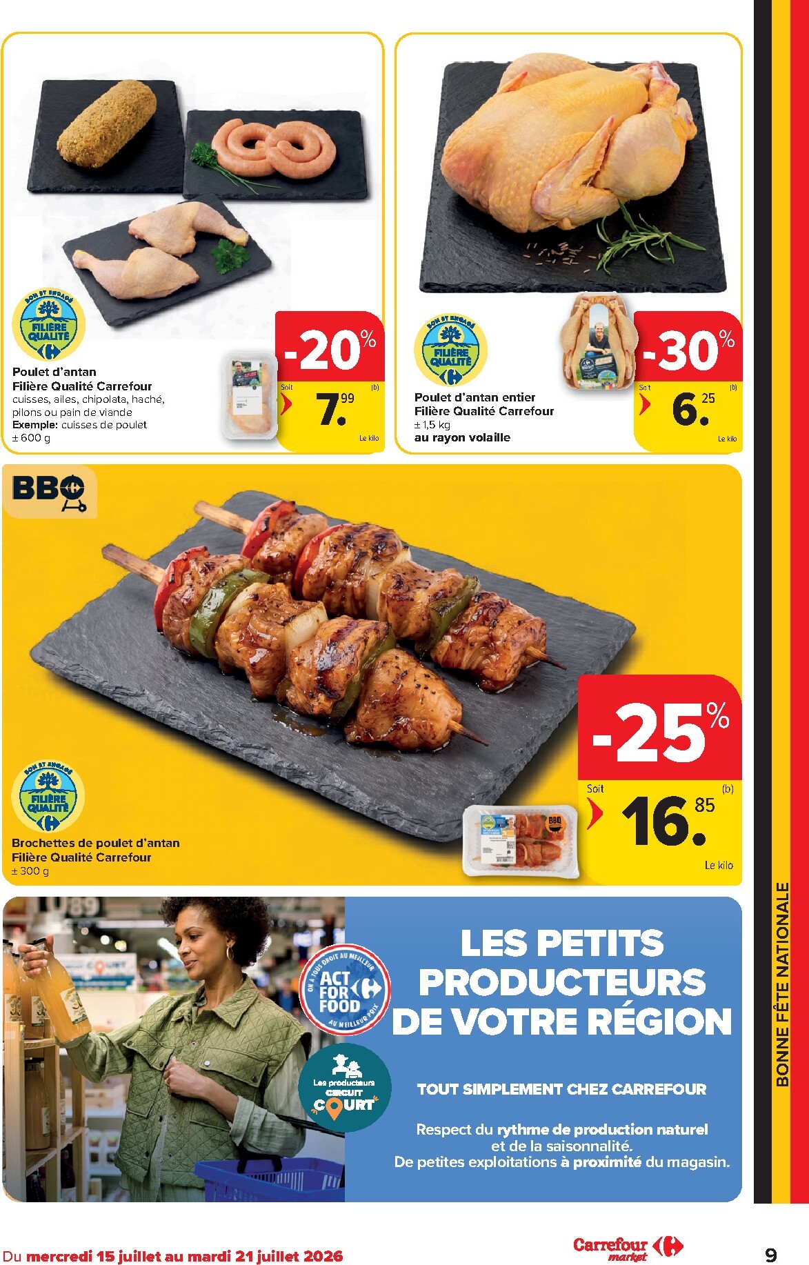 carrefour - Carrefour Market folder voor volgende week van woensdag 15/07/2026 tot dinsdag 21/07/2026 - page: 9