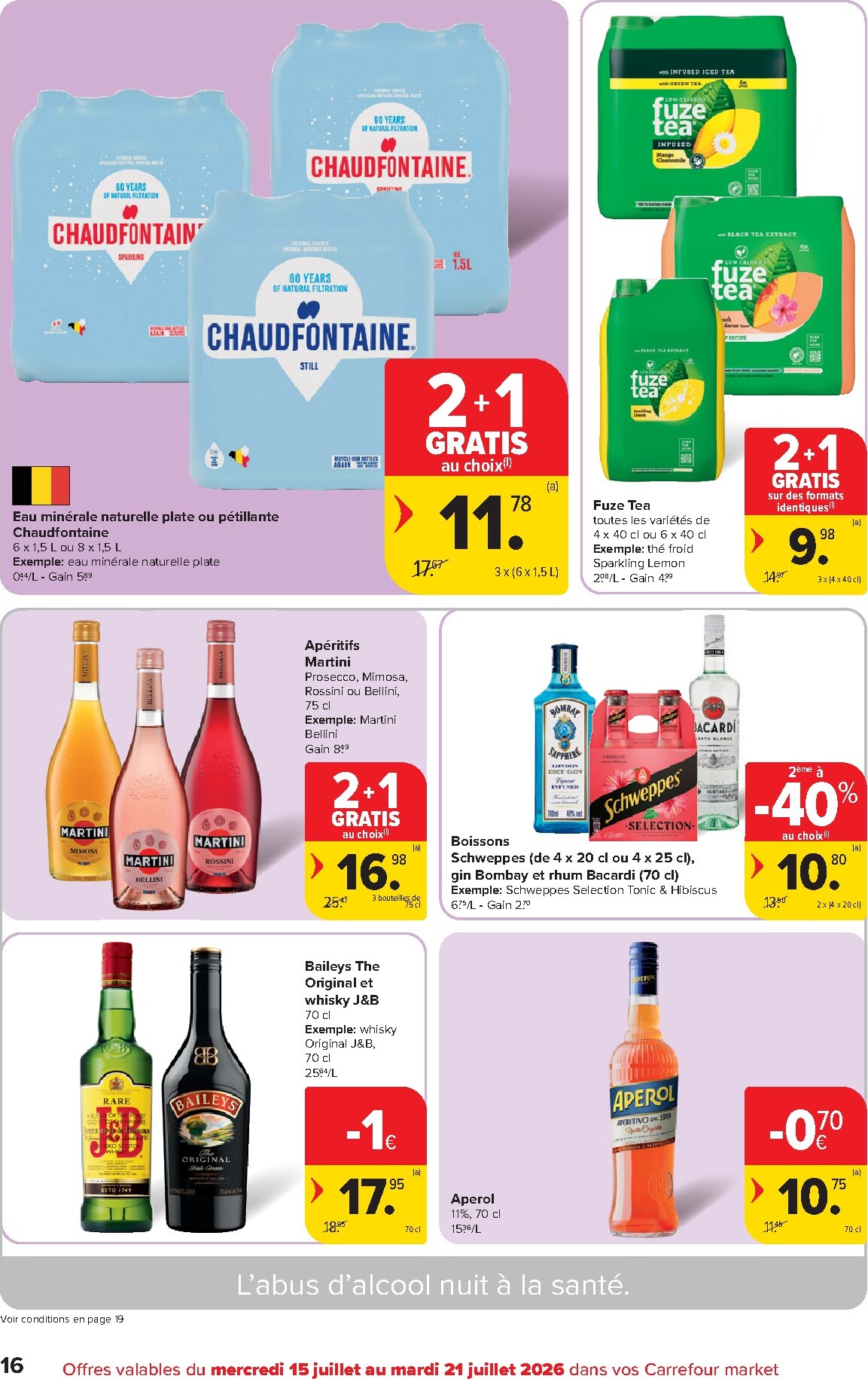 carrefour - Carrefour Market folder voor volgende week van woensdag 15/07/2026 tot dinsdag 21/07/2026 - page: 16