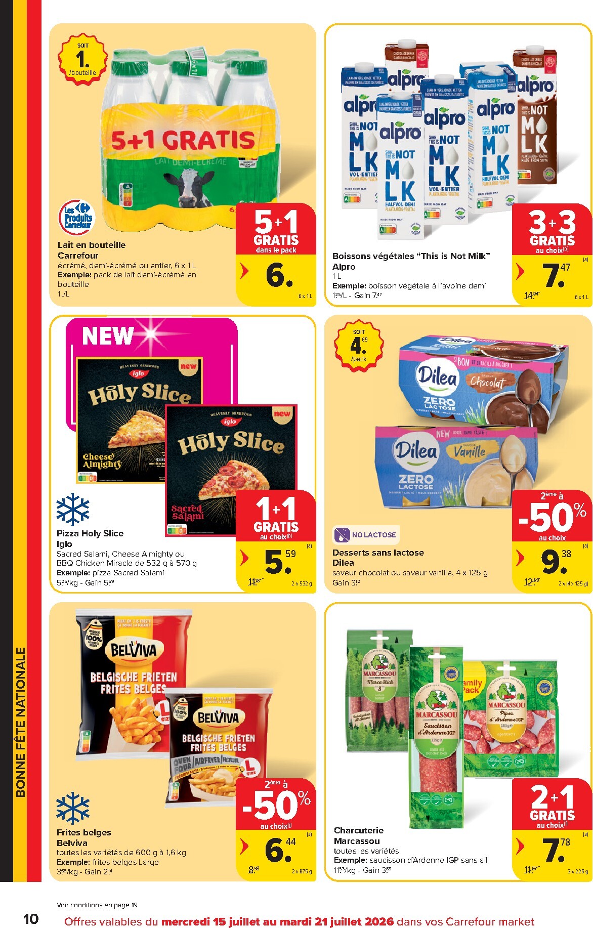 carrefour - Carrefour Market folder voor volgende week van woensdag 15/07/2026 tot dinsdag 21/07/2026 - page: 10