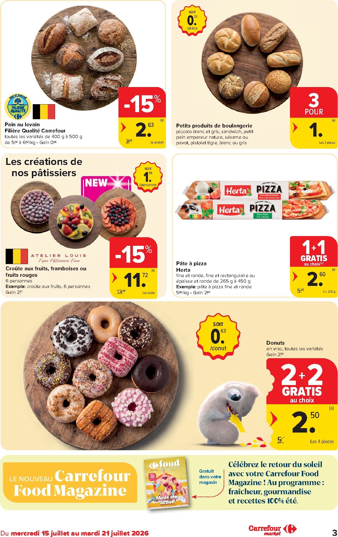carrefour - Carrefour Market folder voor volgende week van woensdag 15/07/2026 tot dinsdag 21/07/2026 - page: 3