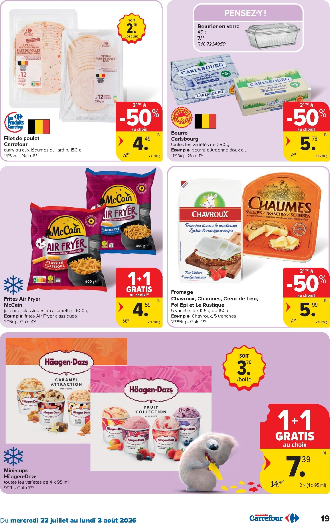 carrefour - Carrefour Hypermarchés folder voor volgende week van woensdag 22/07/2026 tot maandag 03/08/2026 - page: 19