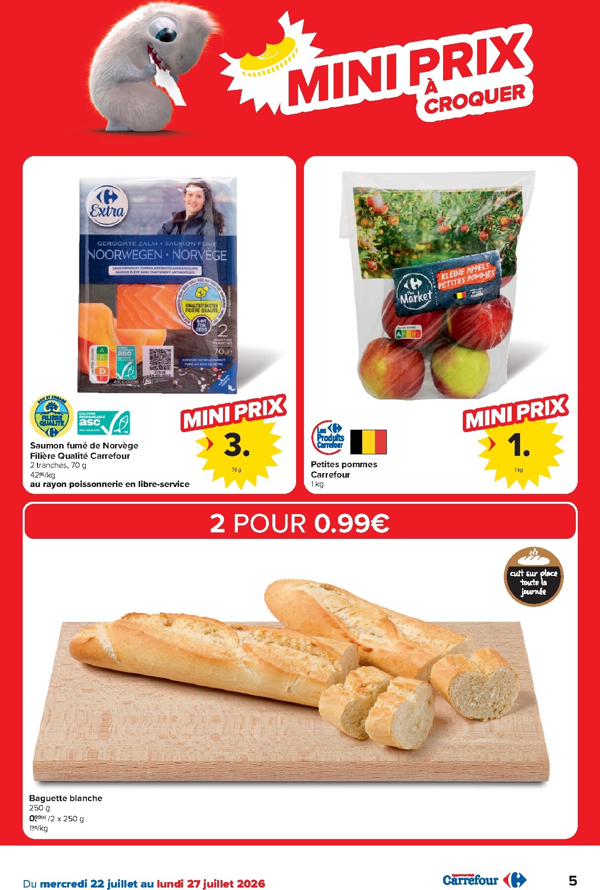 carrefour - Carrefour Hypermarchés folder voor volgende week van woensdag 22/07/2026 tot maandag 03/08/2026 - page: 5
