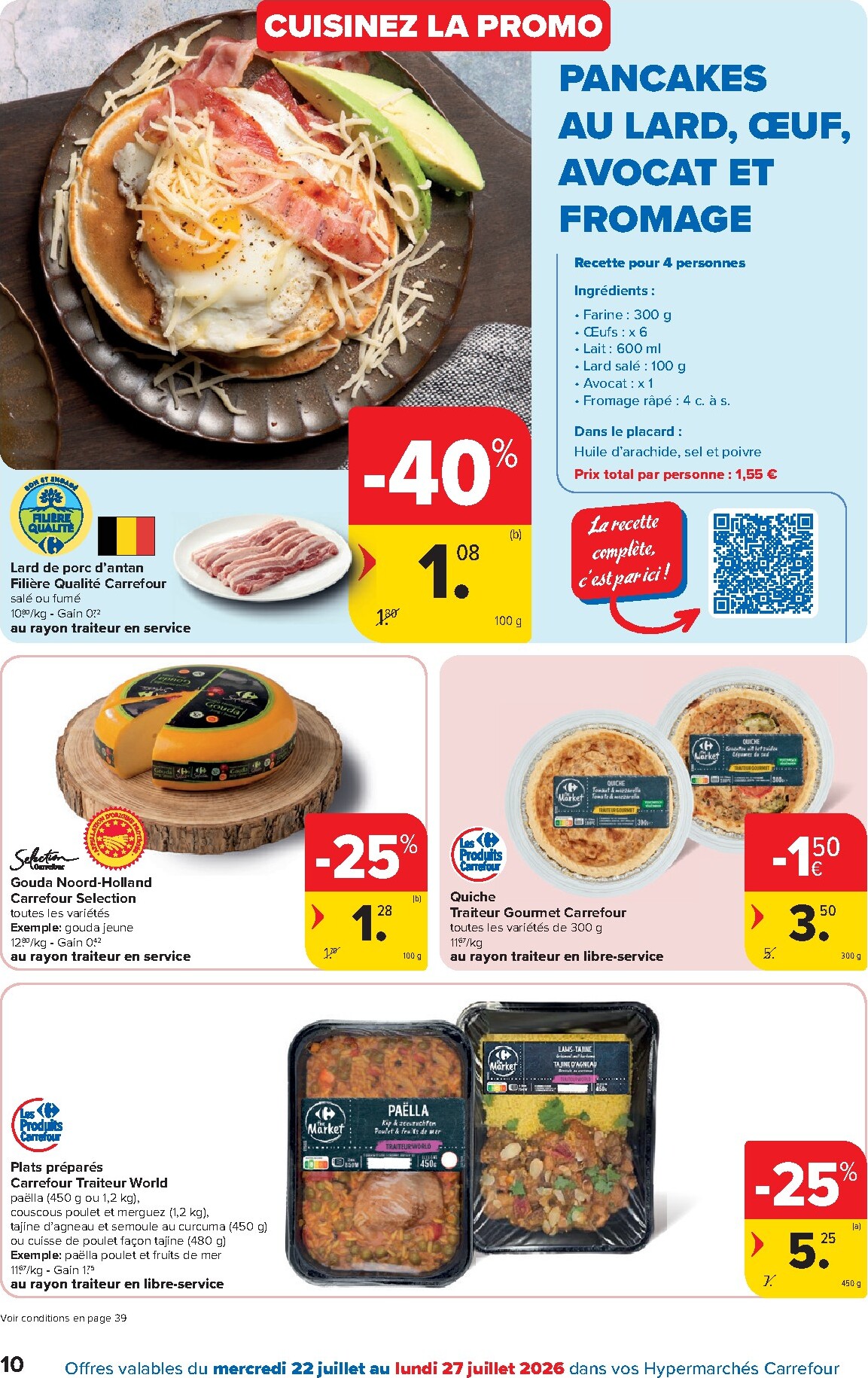 carrefour - Carrefour Hypermarchés folder voor volgende week van woensdag 22/07/2026 tot maandag 03/08/2026 - page: 10