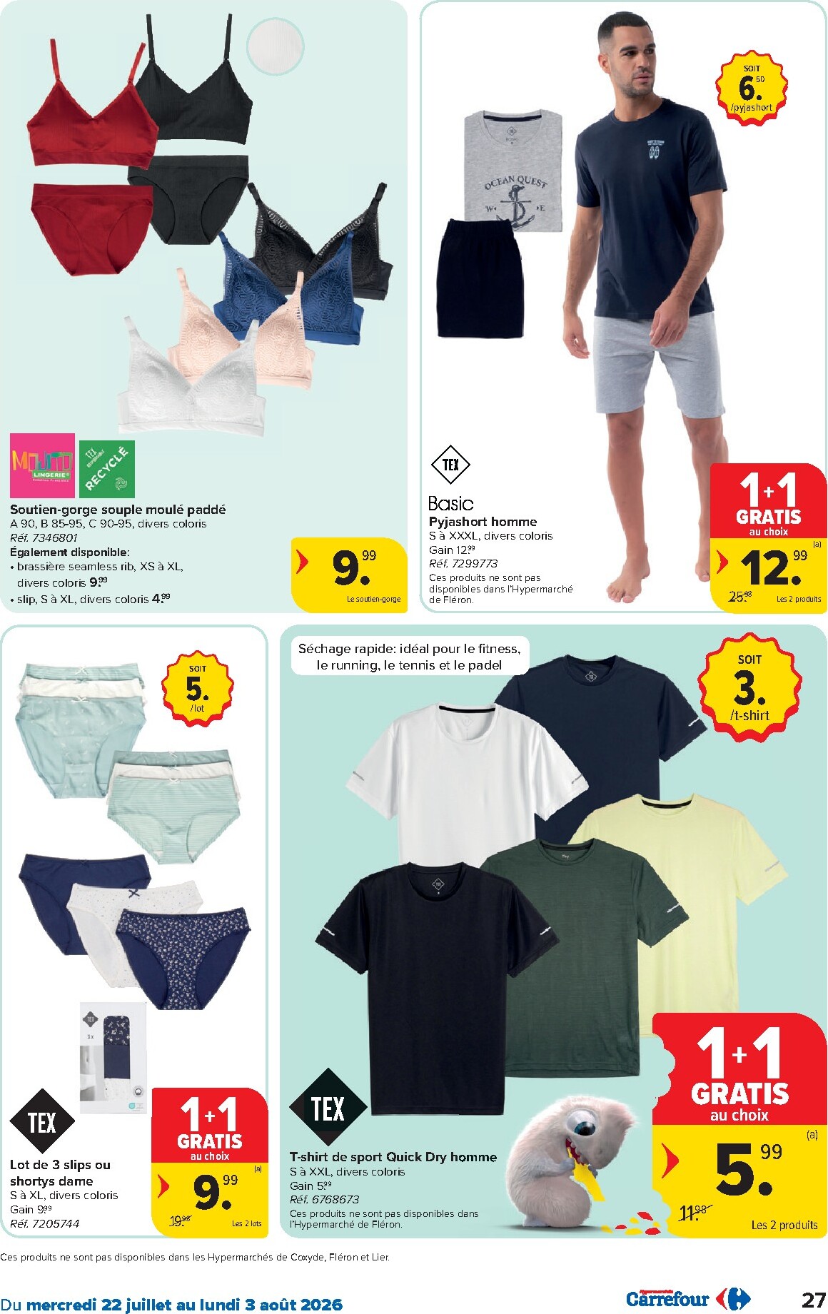 carrefour - Carrefour Hypermarchés folder voor volgende week van woensdag 22/07/2026 tot maandag 03/08/2026 - page: 27