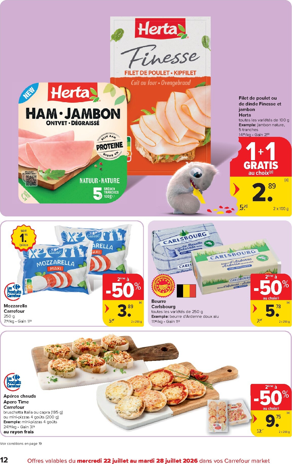 carrefour - Huidige Carrefour Market folder geldig van woensdag 22/07/2026 tot dinsdag 28/07/2026 - page: 12