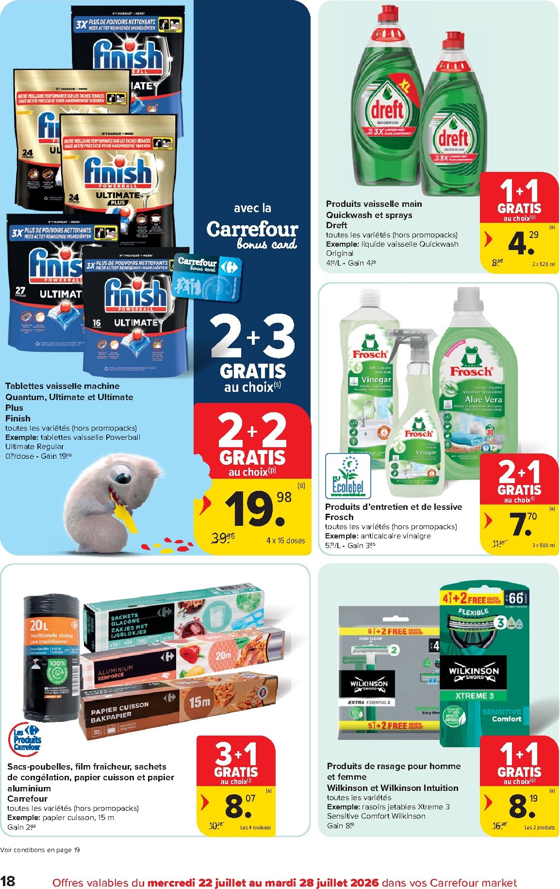 carrefour - Huidige Carrefour Market folder geldig van woensdag 22/07/2026 tot dinsdag 28/07/2026 - page: 18