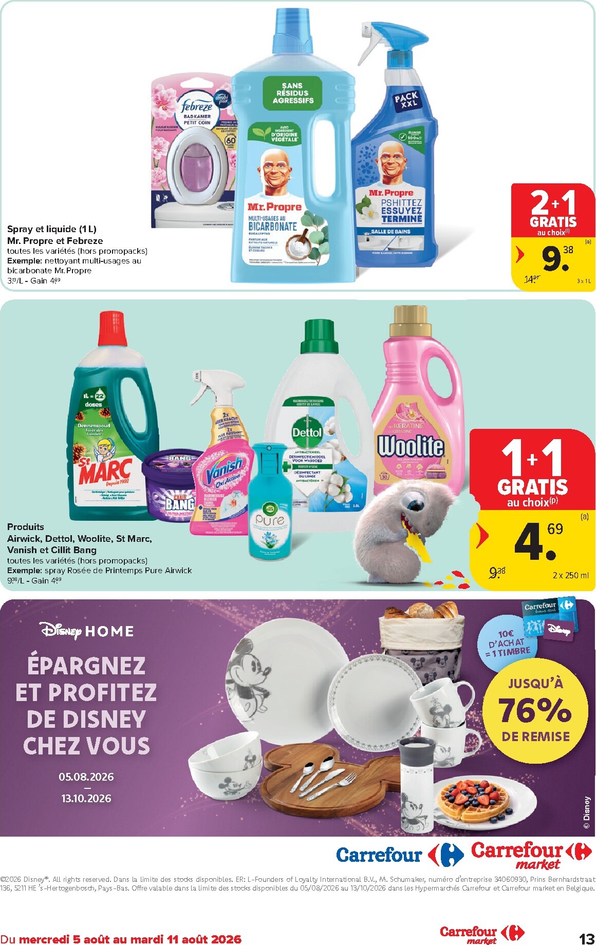 carrefour - Carrefour Market folder voor volgende week van woensdag 05/08/2026 tot dinsdag 11/08/2026 - page: 13