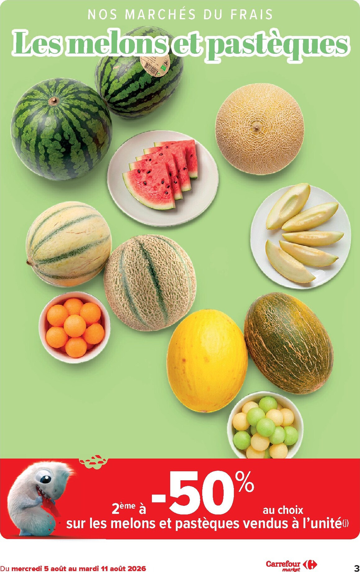 carrefour - Carrefour Market folder voor volgende week van woensdag 05/08/2026 tot dinsdag 11/08/2026 - page: 3