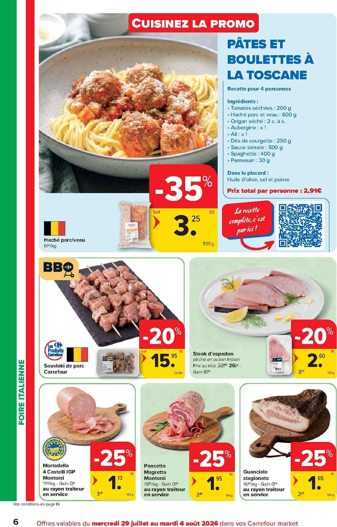 carrefour - Huidige Carrefour folder geldig van woensdag 29/07/2026 tot dinsdag 04/08/2026 - page: 6