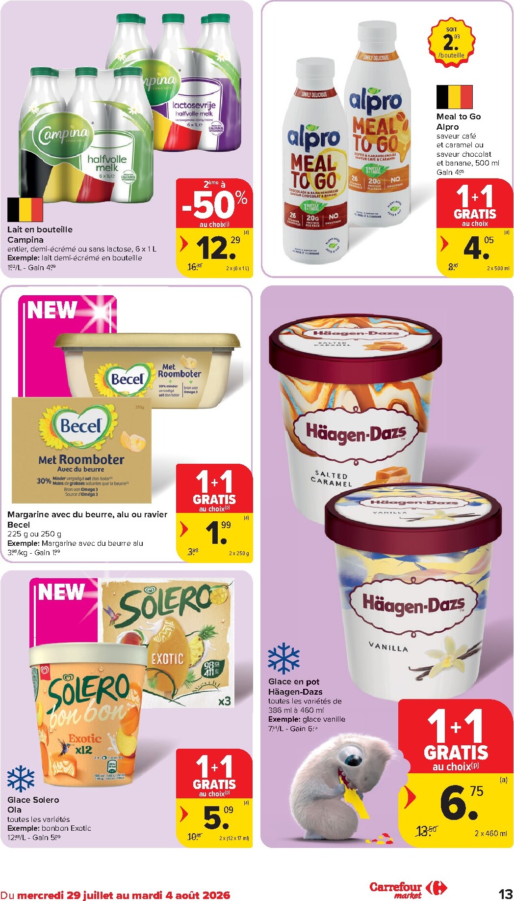 carrefour - Huidige Carrefour folder geldig van woensdag 29/07/2026 tot dinsdag 04/08/2026 - page: 13