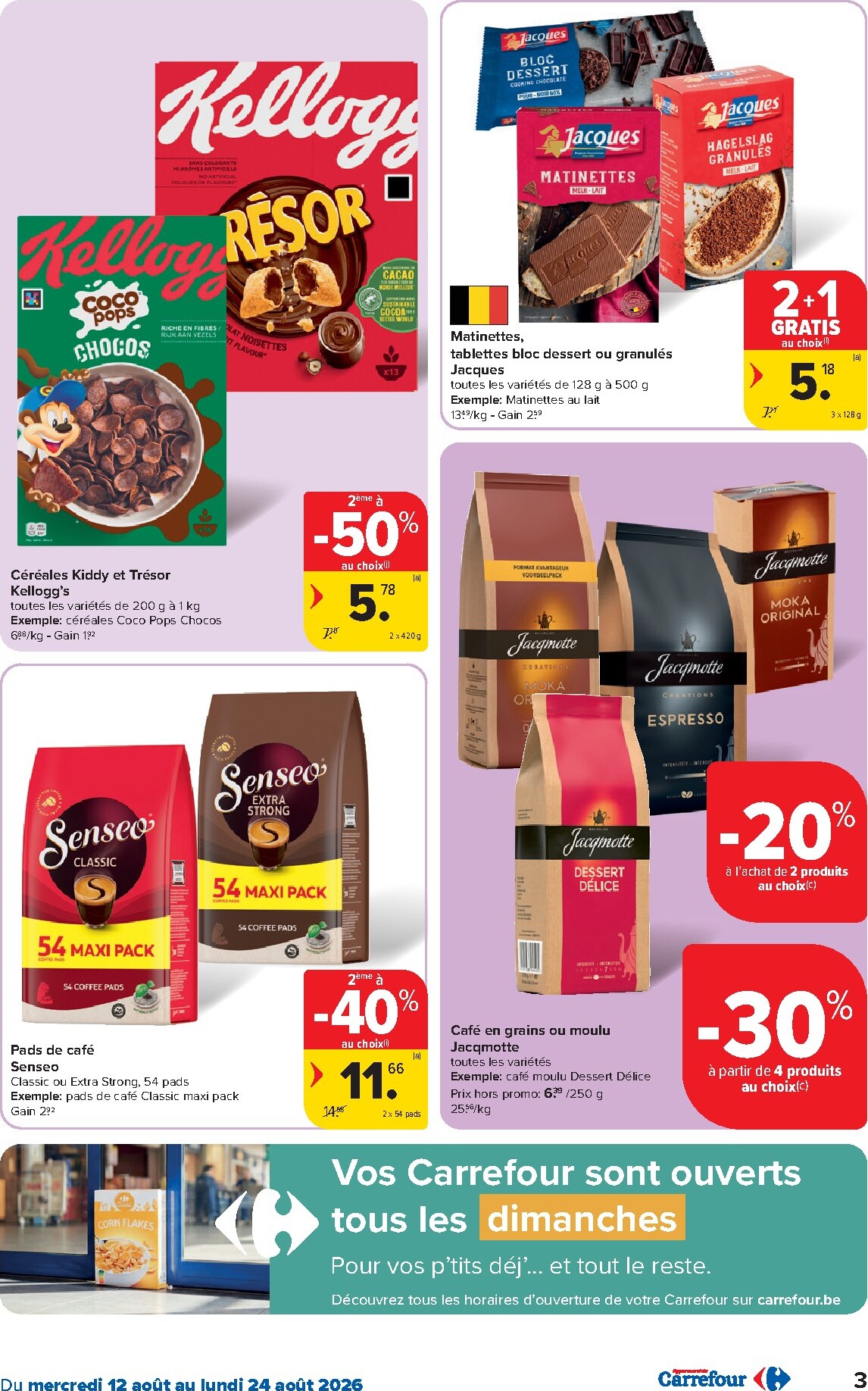 carrefour - Toekomstige Carrefour Hypermarchés folder geldig van woensdag 12/08/2026 tot maandag 24/08/2026 - page: 3