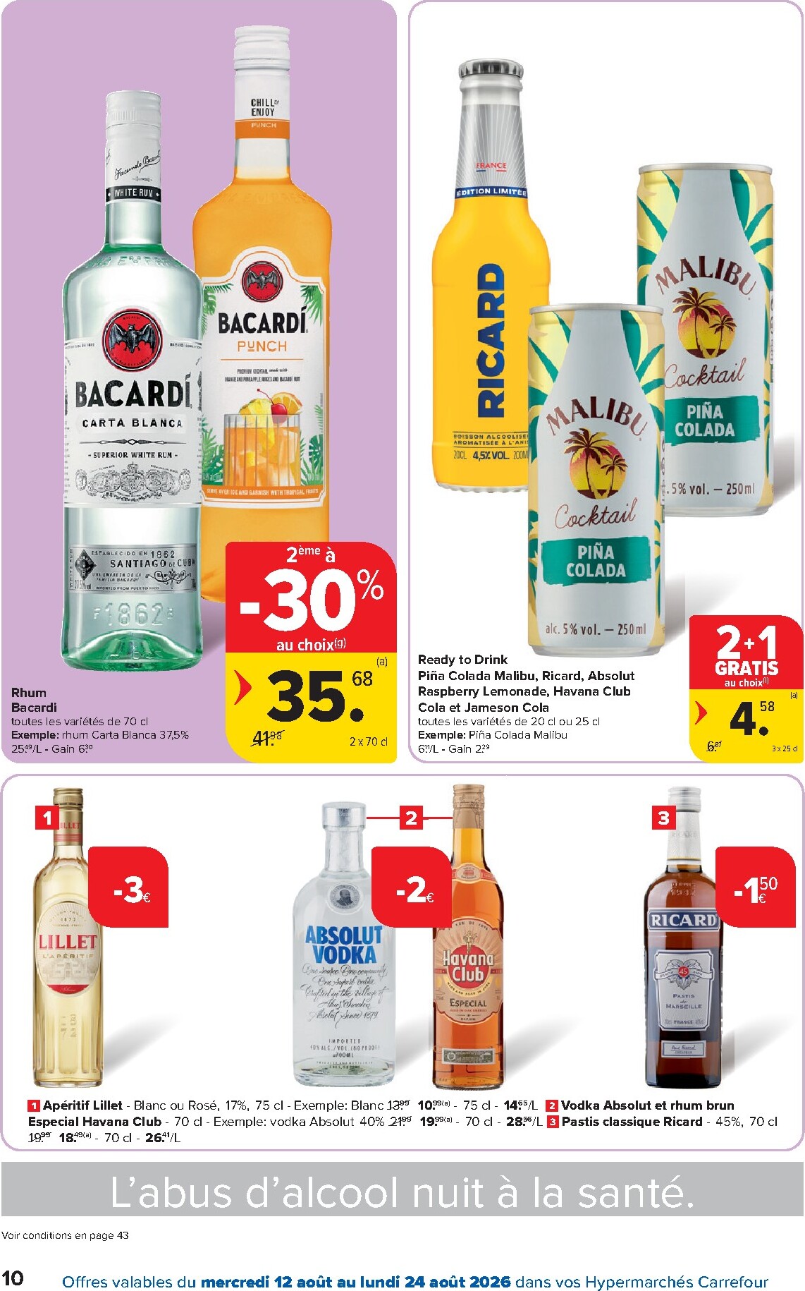 carrefour - Toekomstige Carrefour Hypermarchés folder geldig van woensdag 12/08/2026 tot maandag 24/08/2026 - page: 10