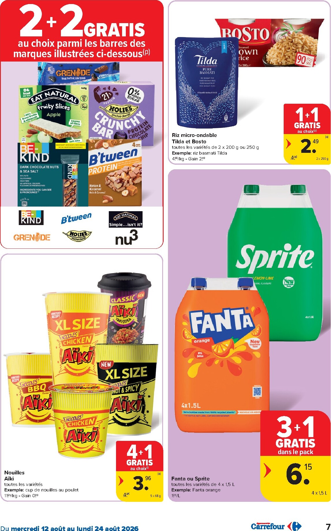 carrefour - Toekomstige Carrefour Hypermarchés folder geldig van woensdag 12/08/2026 tot maandag 24/08/2026 - page: 7