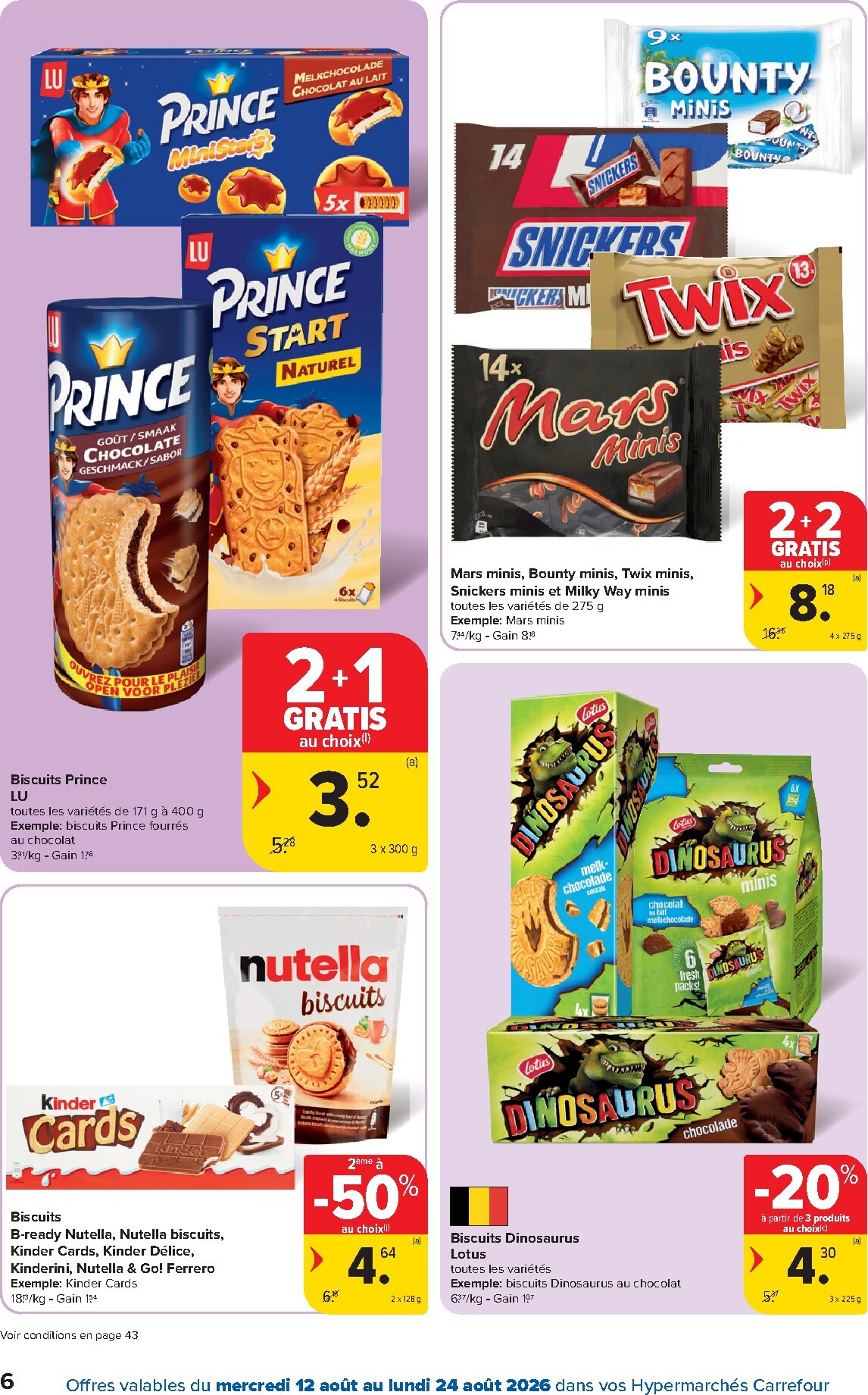 carrefour - Toekomstige Carrefour Hypermarchés folder geldig van woensdag 12/08/2026 tot maandag 24/08/2026 - page: 6