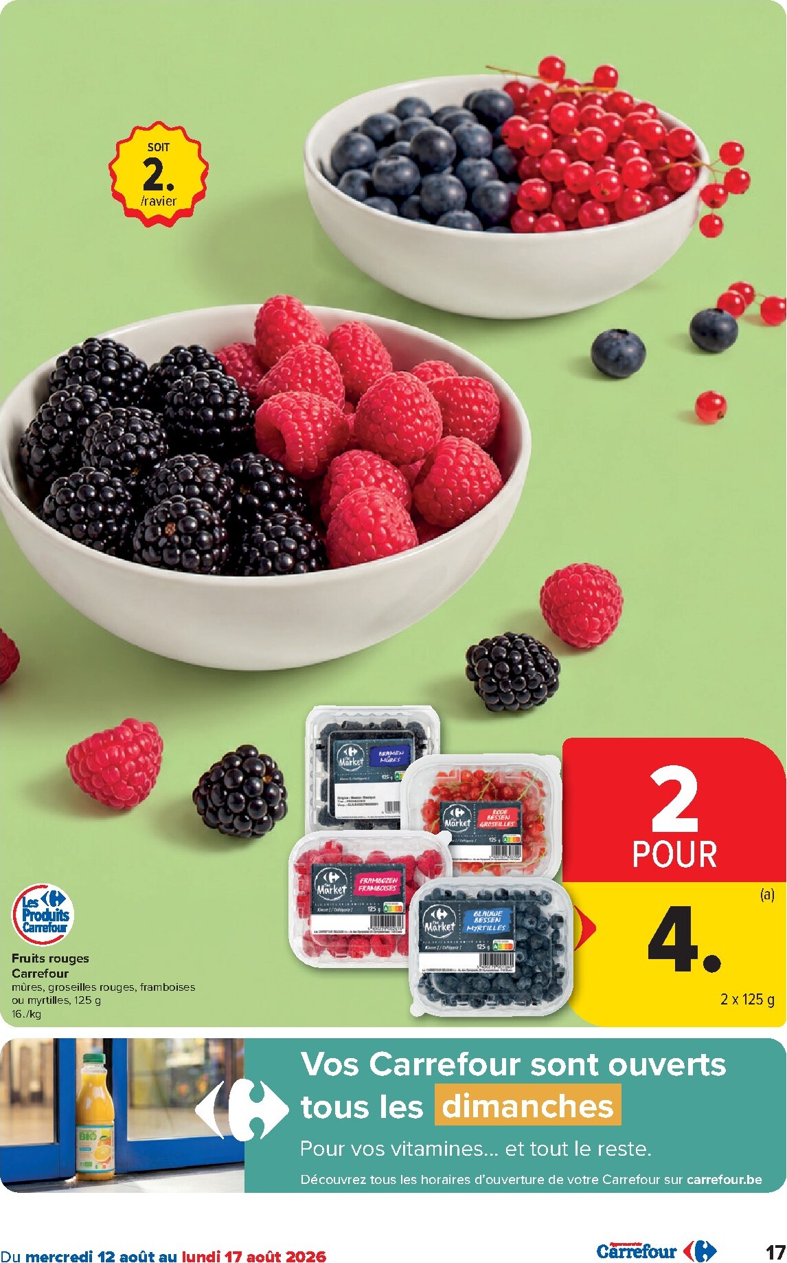 carrefour - Toekomstige Carrefour Hypermarchés folder geldig van woensdag 12/08/2026 tot maandag 24/08/2026 - page: 17