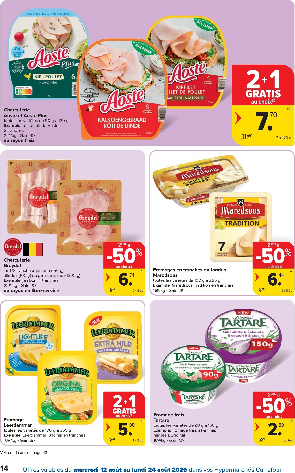 carrefour - Toekomstige Carrefour Hypermarchés folder geldig van woensdag 12/08/2026 tot maandag 24/08/2026 - page: 14