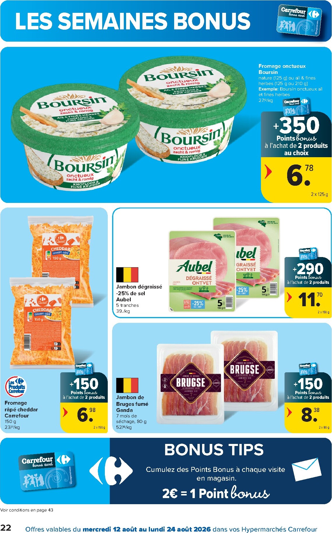 carrefour - Toekomstige Carrefour Hypermarchés folder geldig van woensdag 12/08/2026 tot maandag 24/08/2026 - page: 22